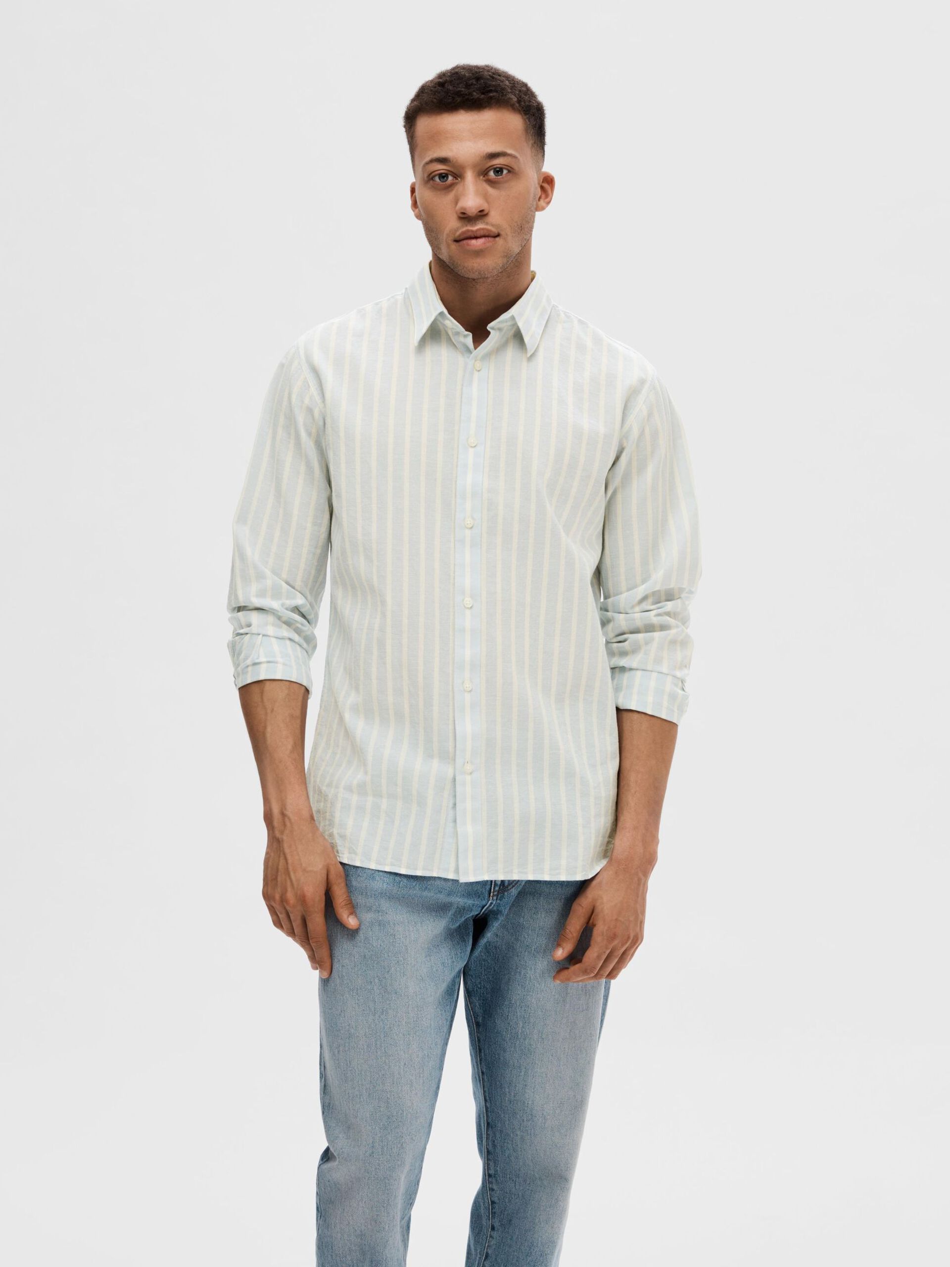 Camisa Homem SLIM NEW LINEN SELECTED