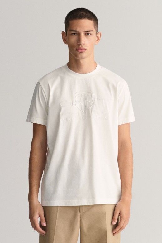 T-shirt Gant Tonal Shield T-shirt Gant Tonal Shield