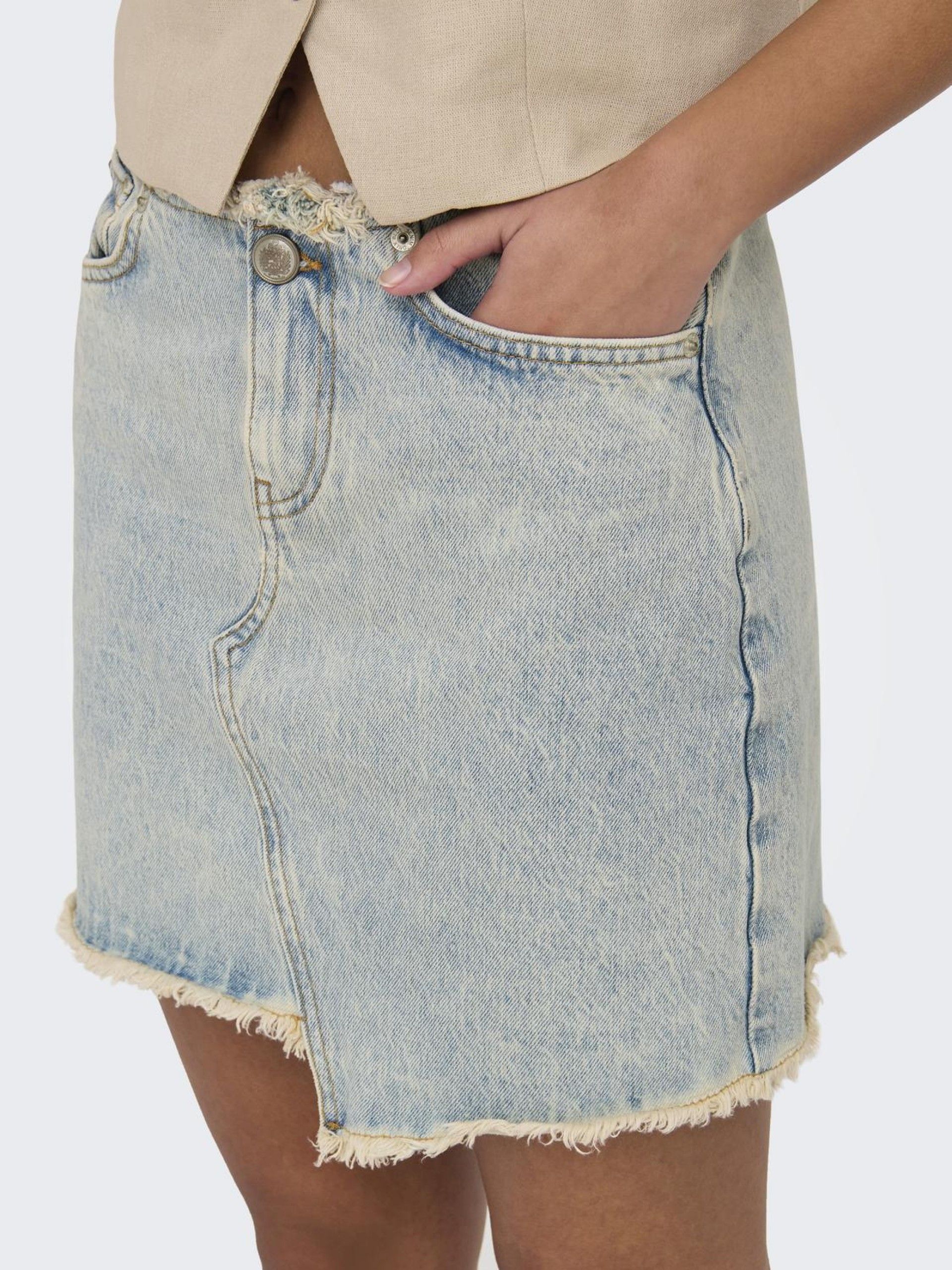 Saia Jeans KHLOE Curta ONLY