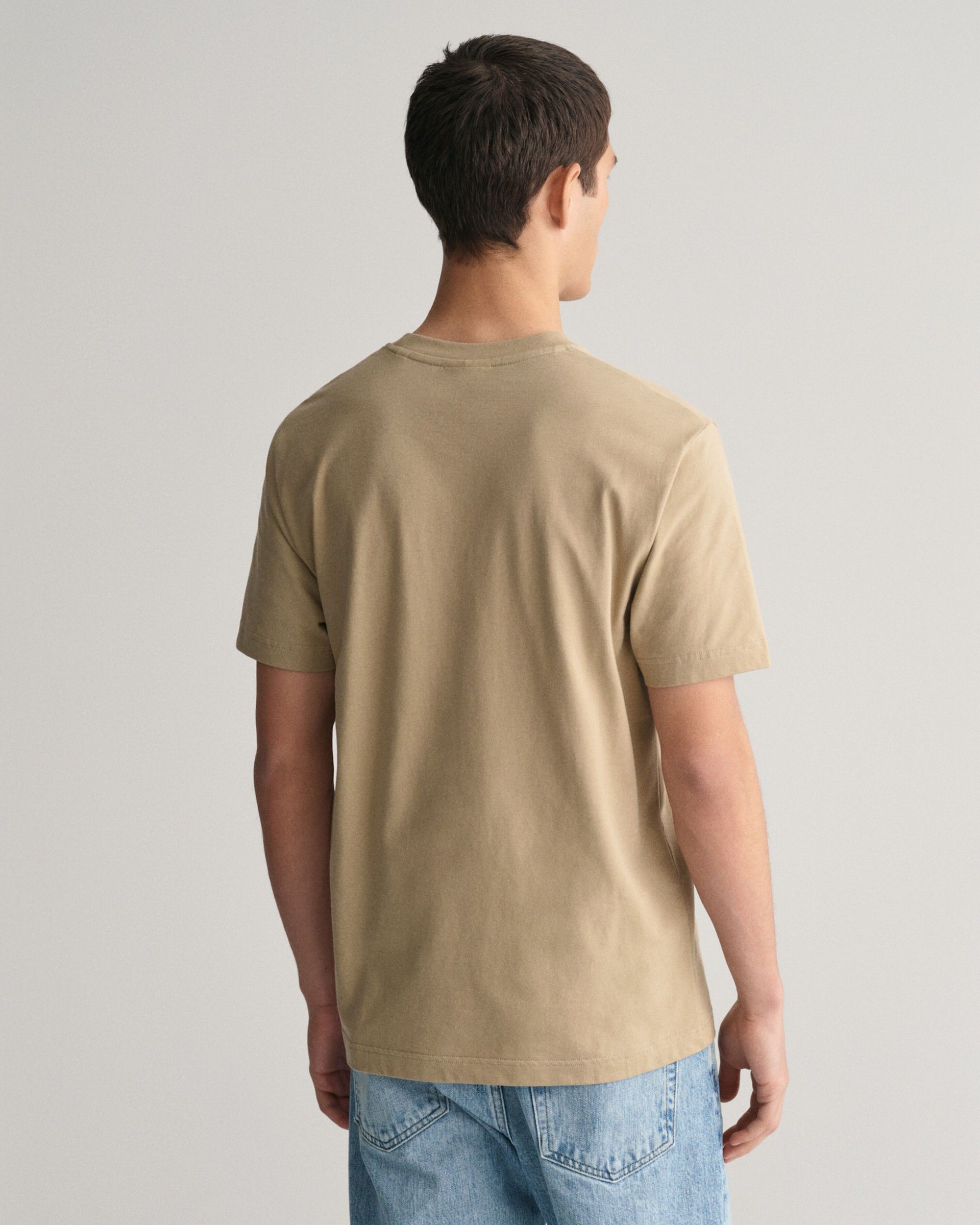 T-Shirt Homem GANT Logo Script