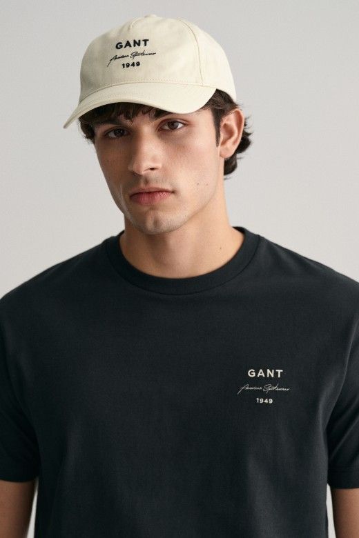 T-Shirt Homem GANT Logo Script
