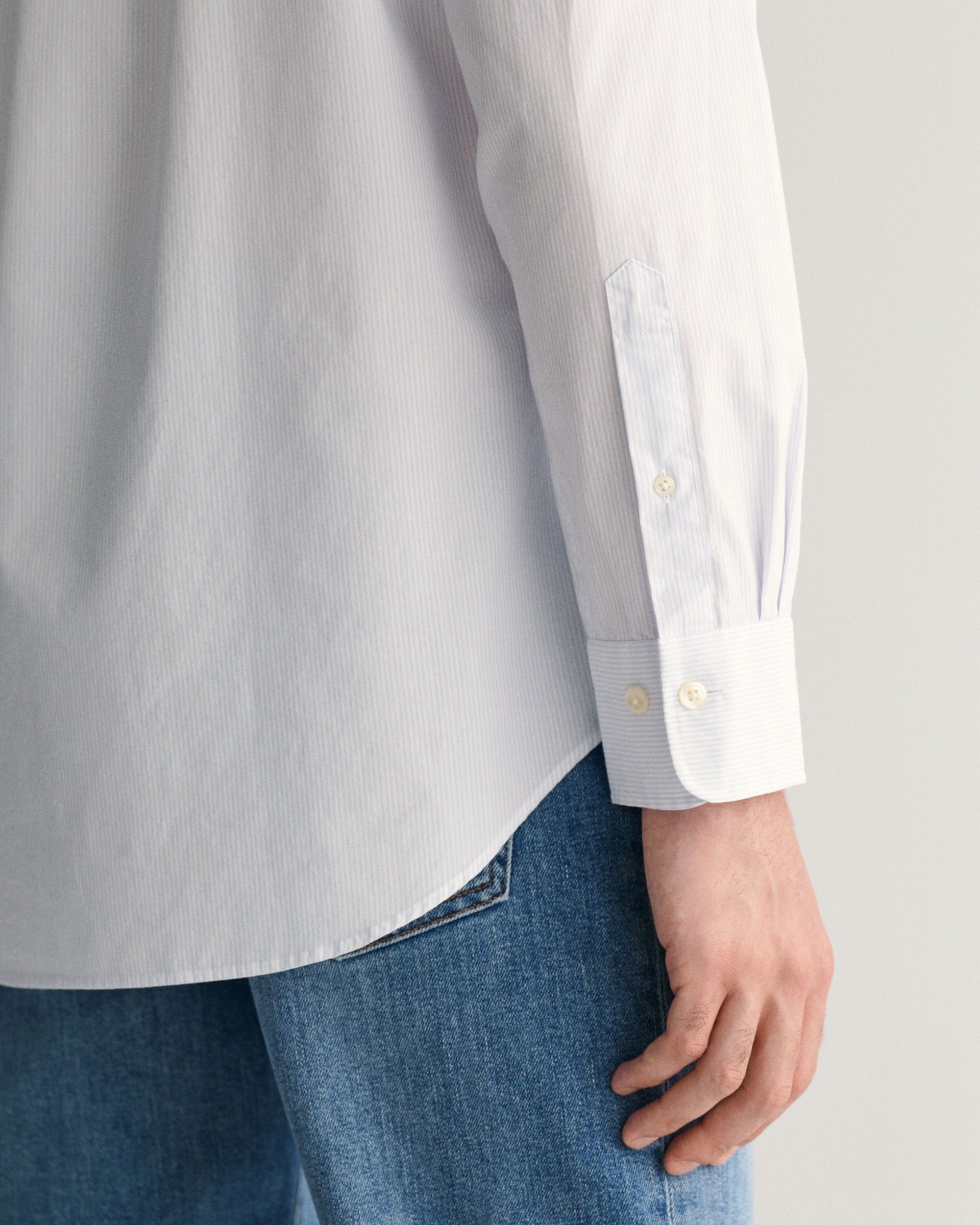 Camisa Homem GANT Risca Reg Fit