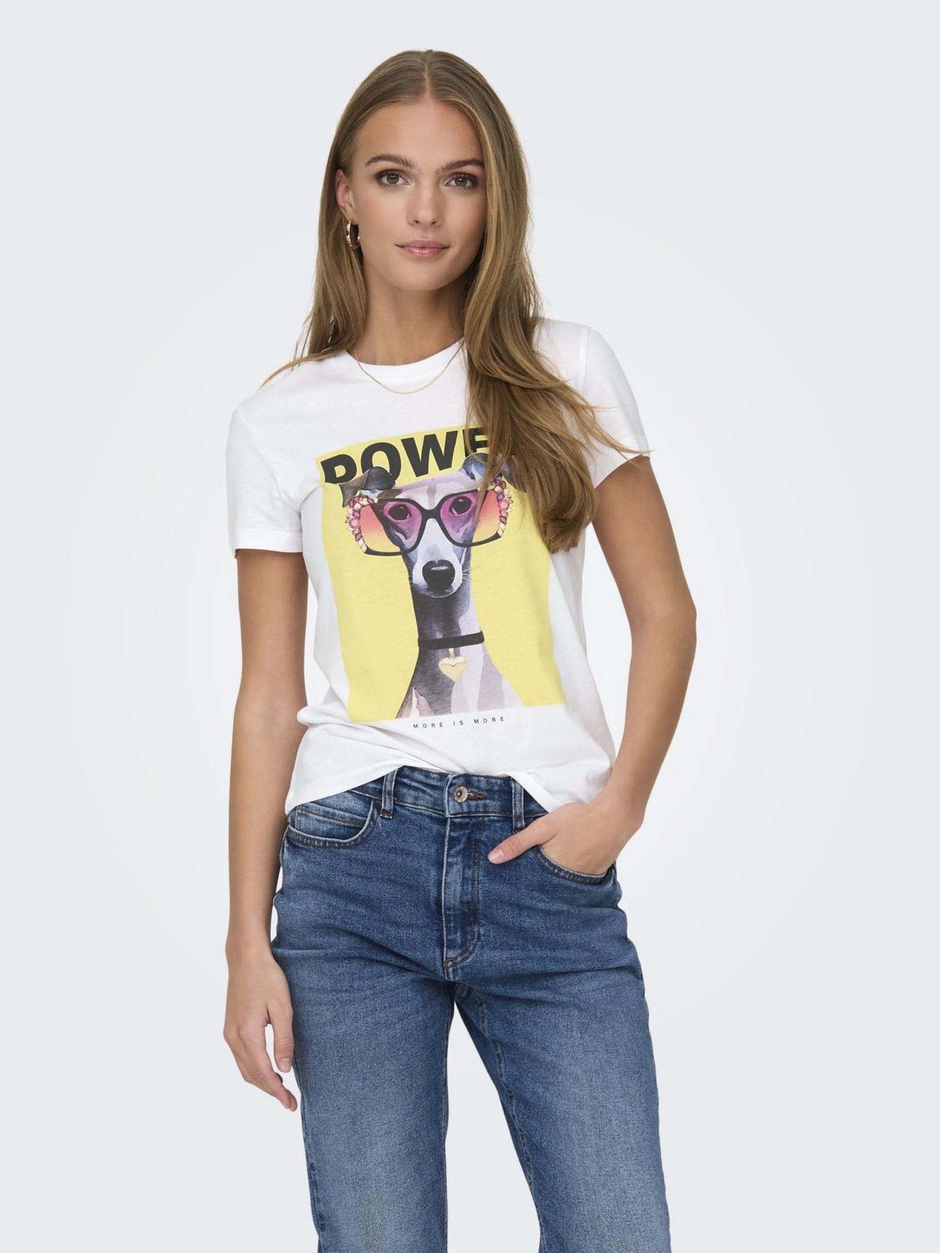 T-Shirt Mulher VIBE GLASSES ONLY