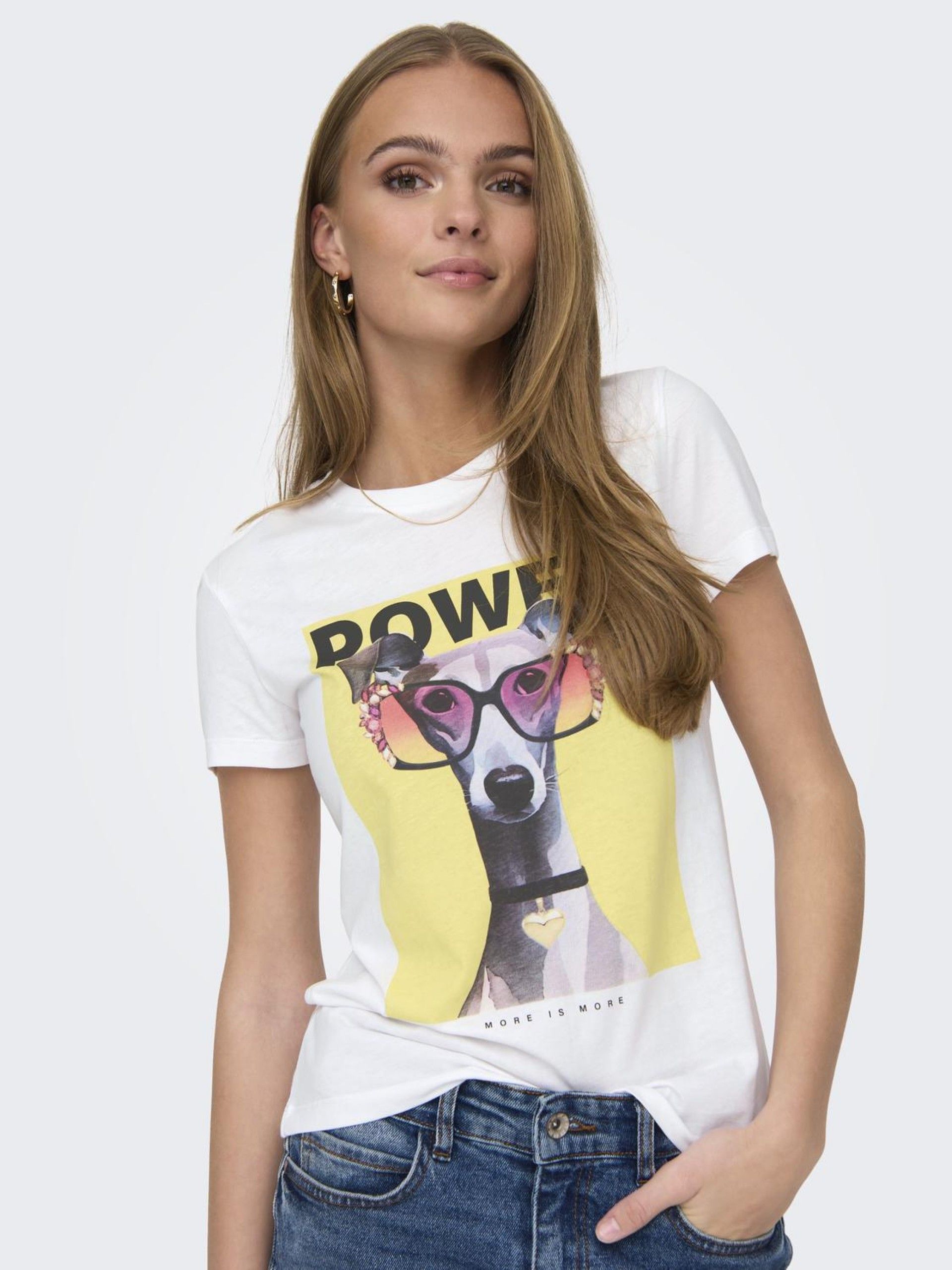 T-Shirt Mulher VIBE GLASSES ONLY