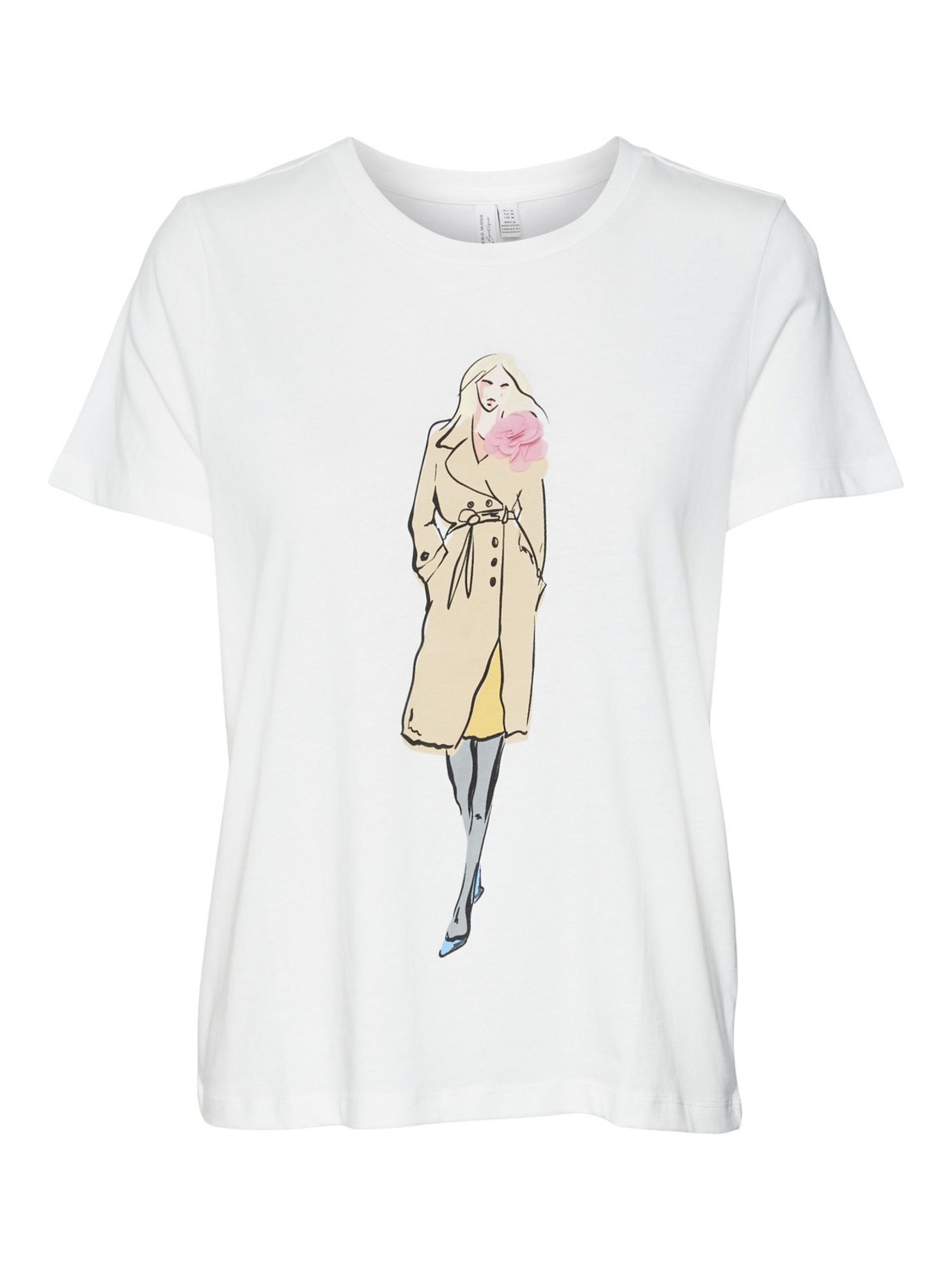 T-shirt Mulher Jify Vero Moda