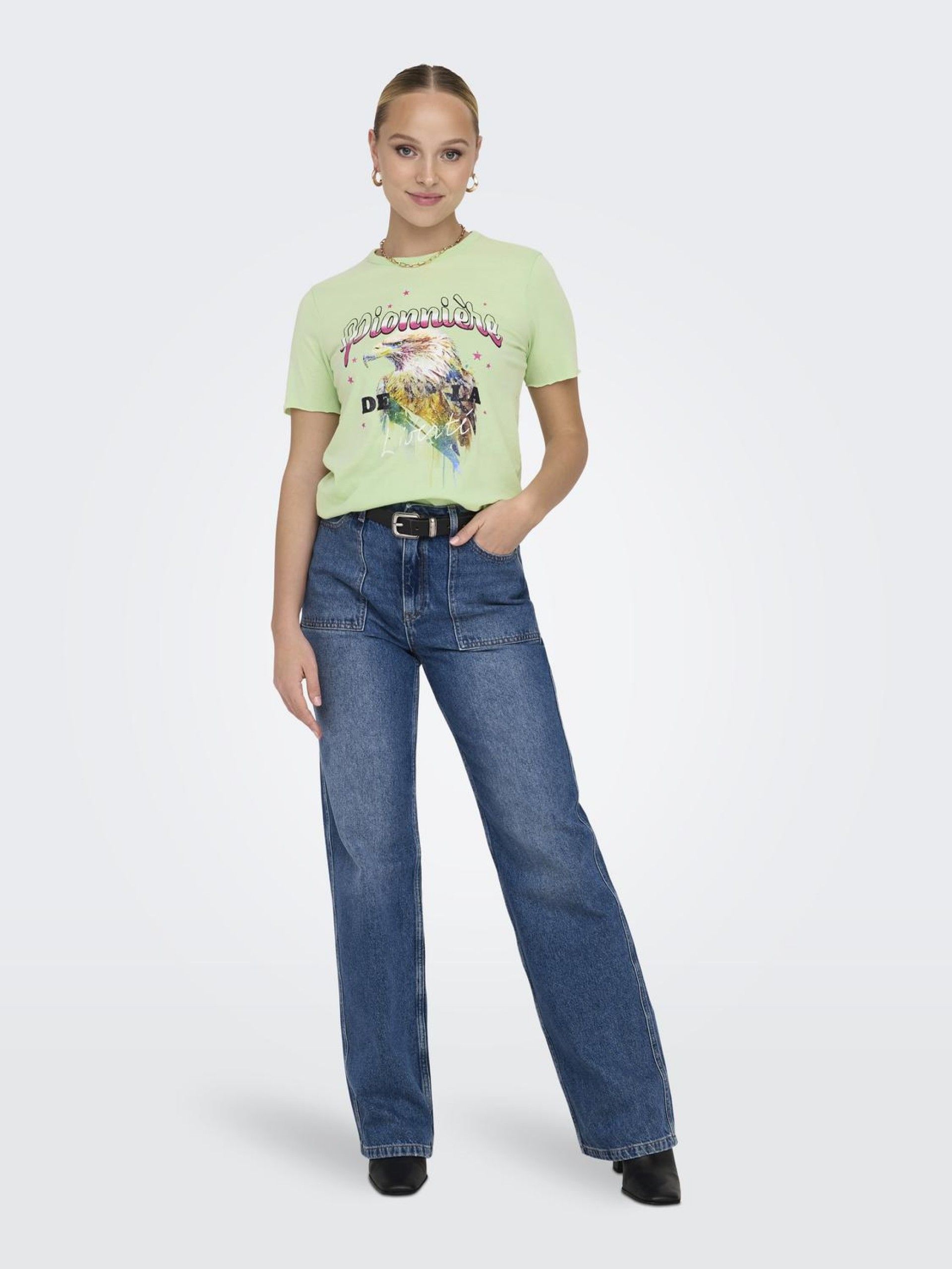 T-shirt Mulher Lucy Liffe Reg Only