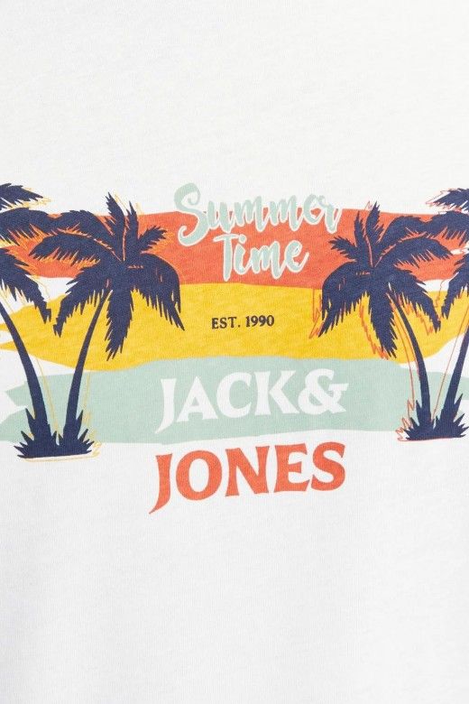 T-Shirt Homem Summer Vibe Jack Jones