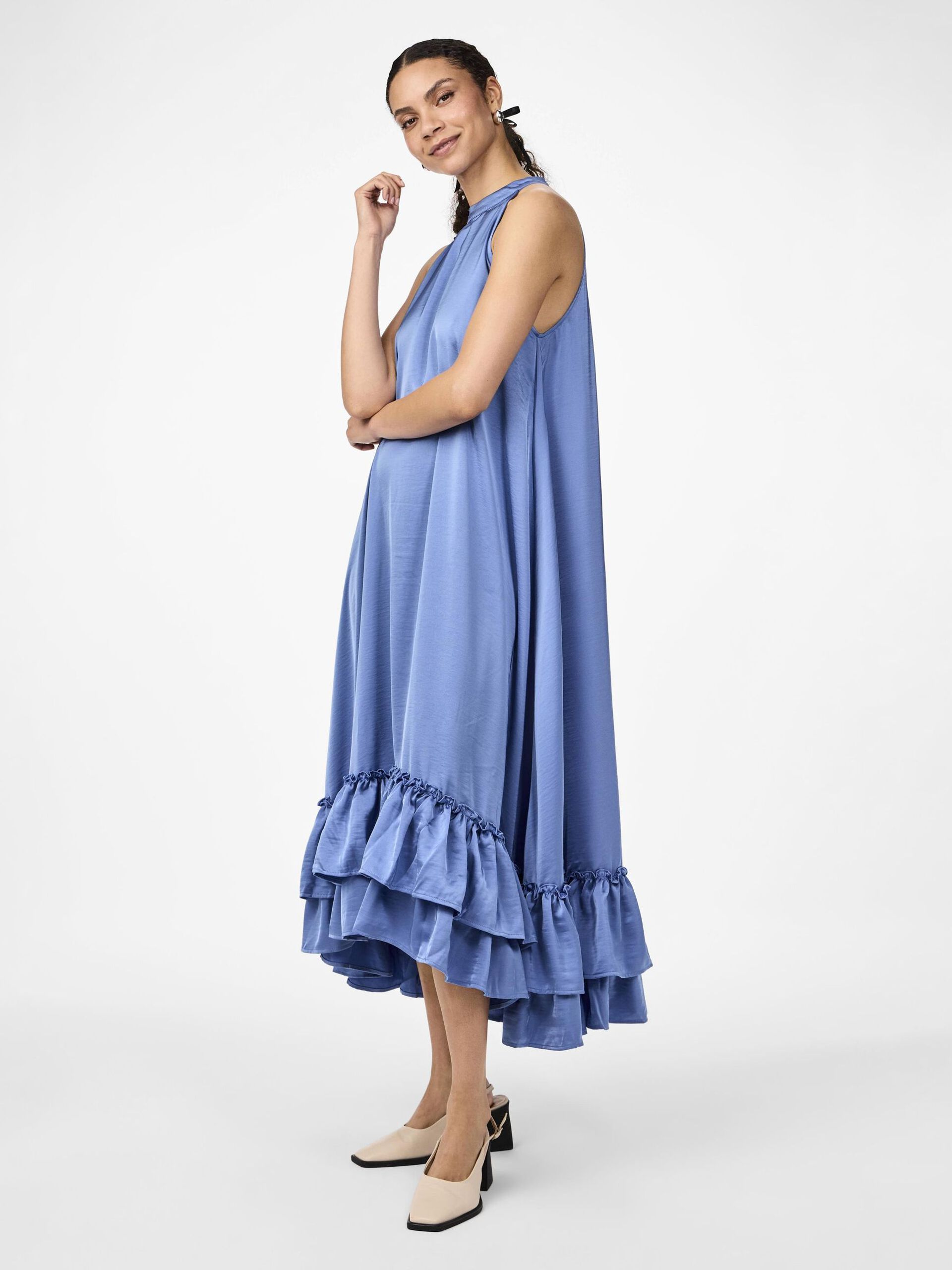 Vestido Comprido Eleanor SL Halter YAS