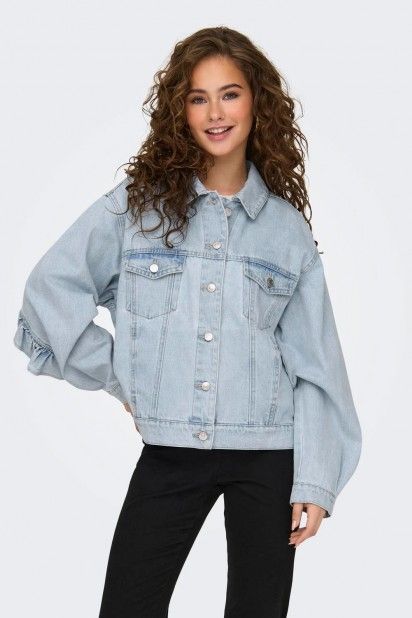 Casaco Mulher Jeans PENNY OVS Frill ONLY