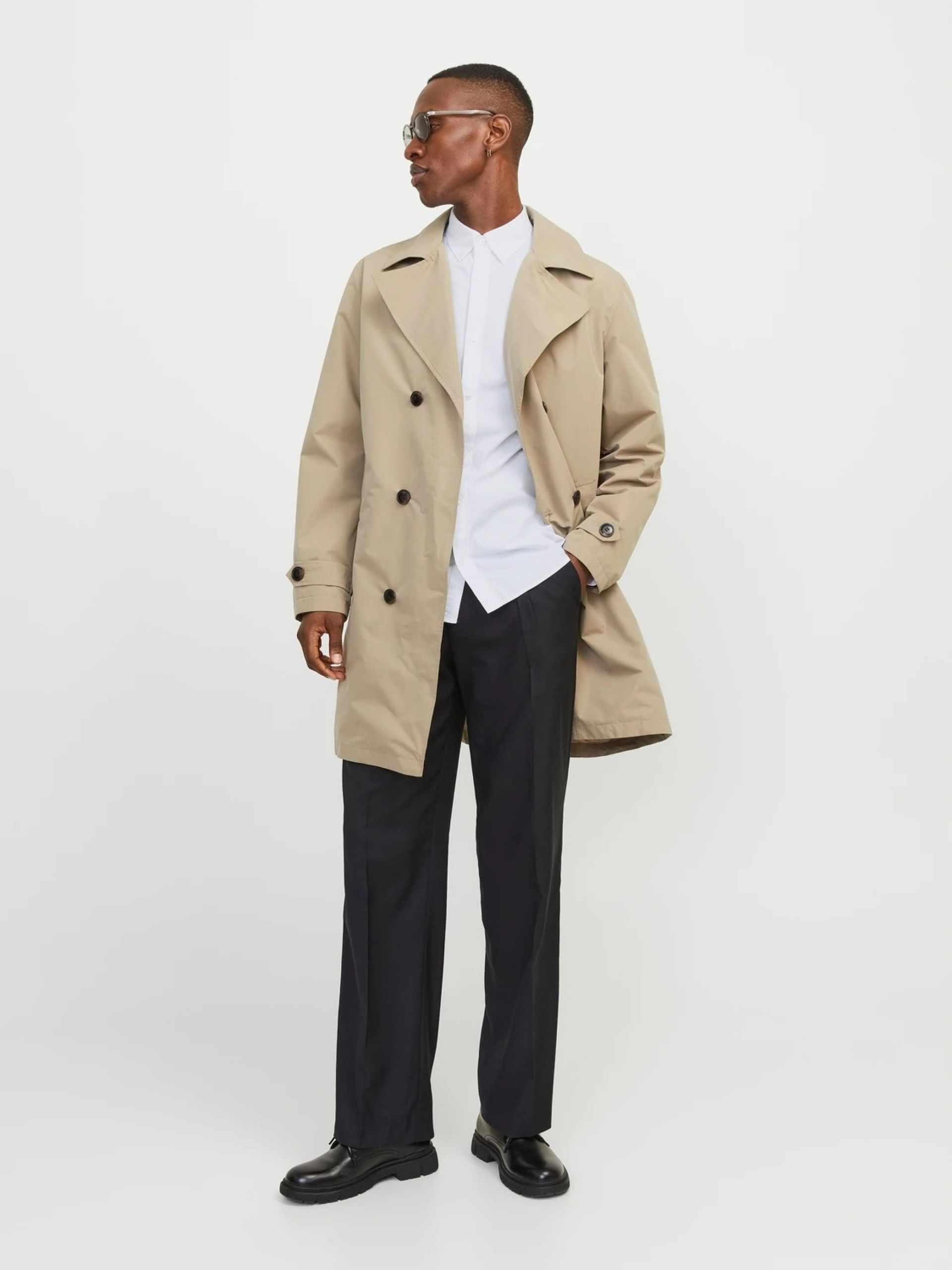 Camisa Homem C/Botão Poplin Jack Jones