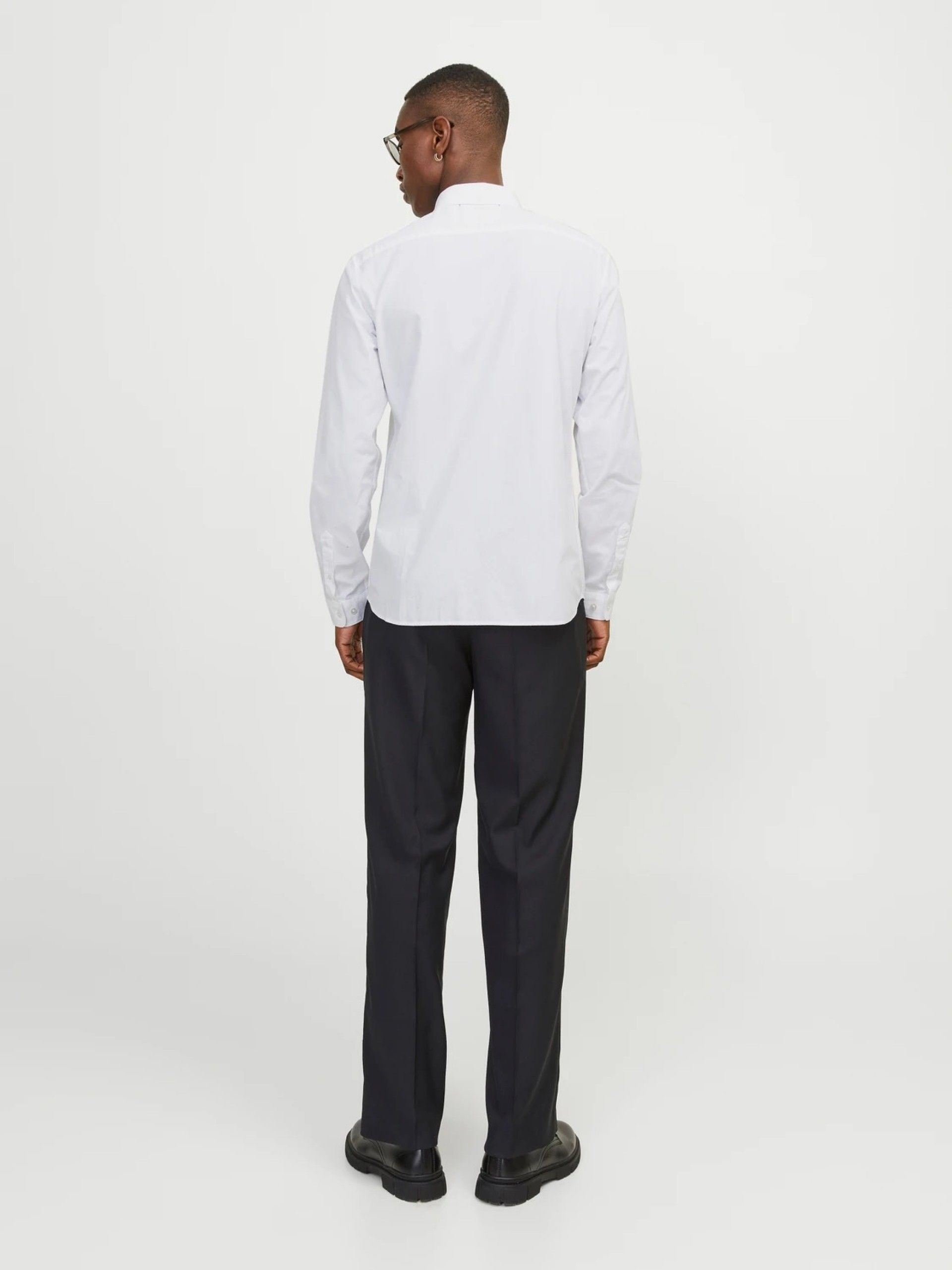 Camisa Homem C/Botão Poplin Jack Jones