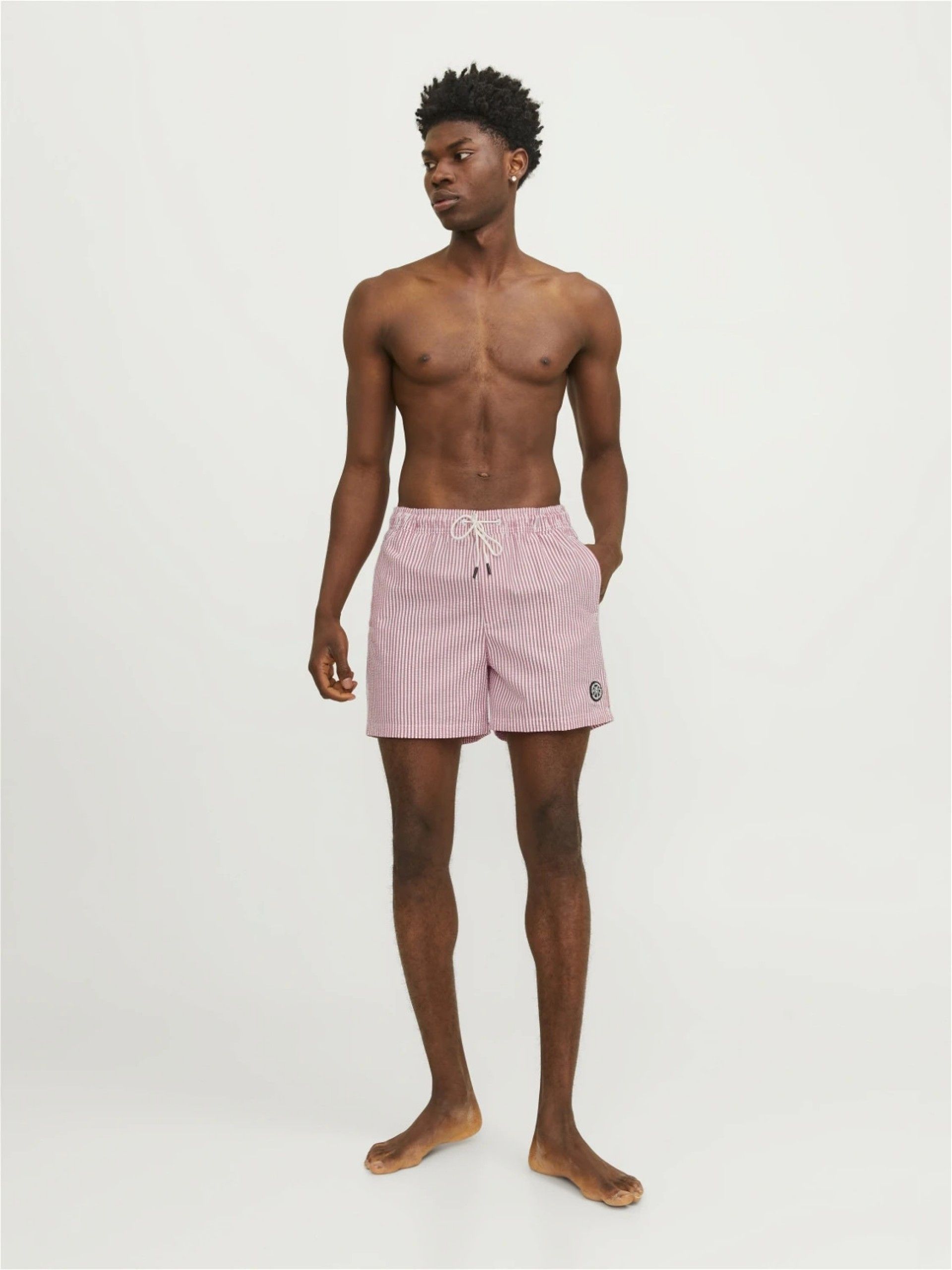 Calção de Praia Homem STFIJI Riscas Jacvk Jones