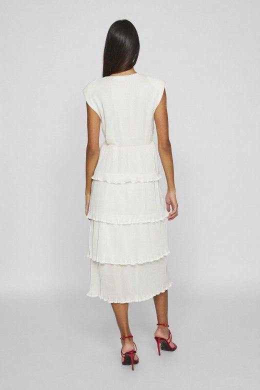 Vestido LILIAN V Plisse VILA Vestido LILIAN V Plisse VILA