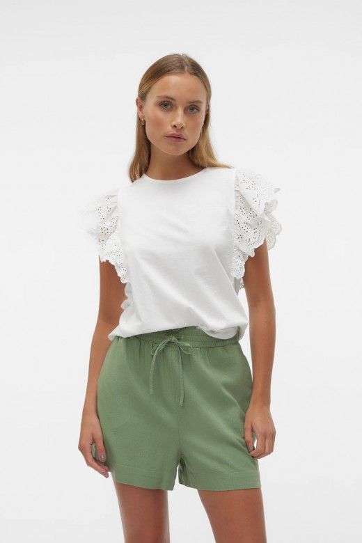 Top Hanne s/s Lace JRS Vero Moda