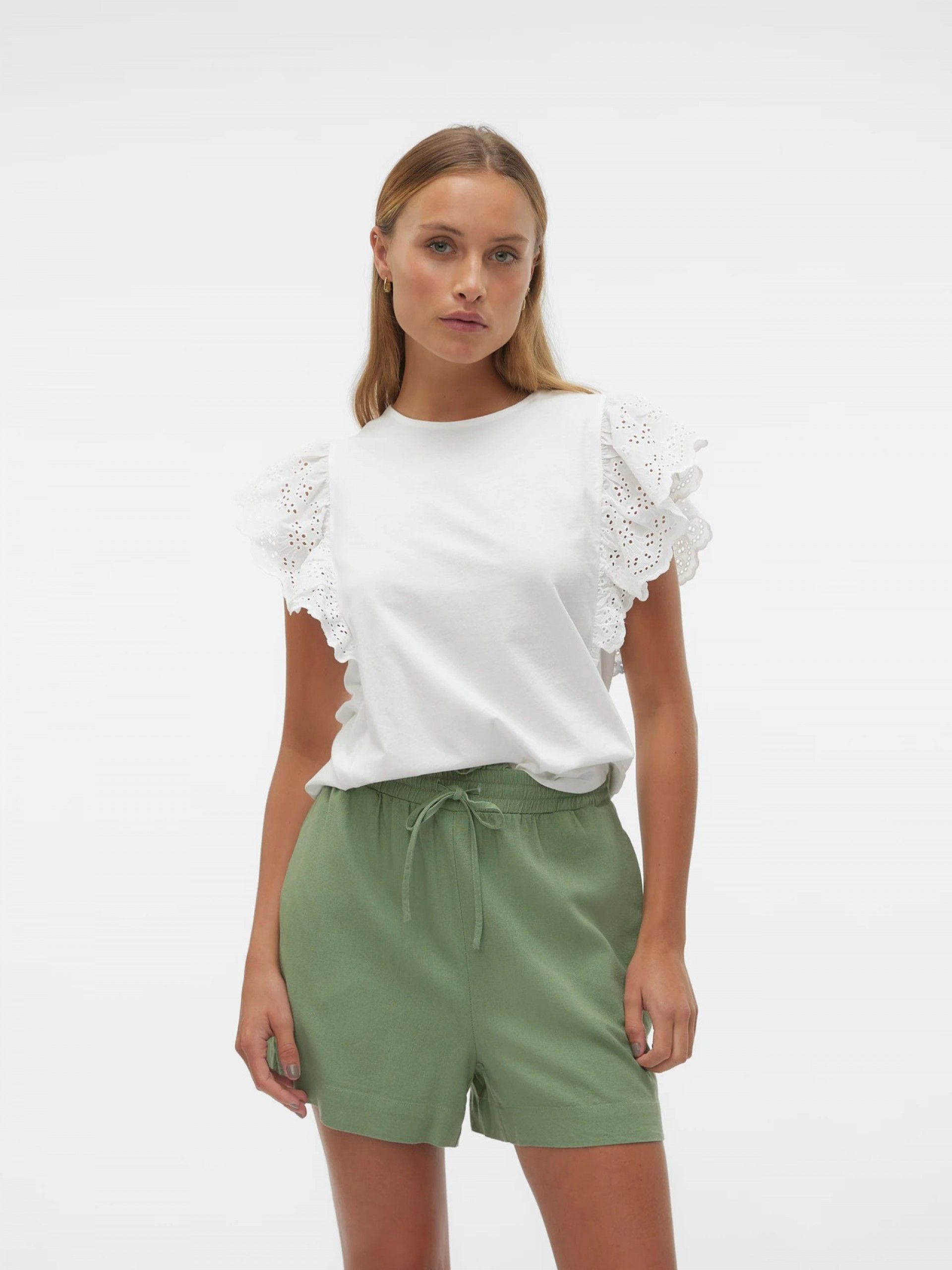 Top Hanne s/s Lace JRS Vero Moda