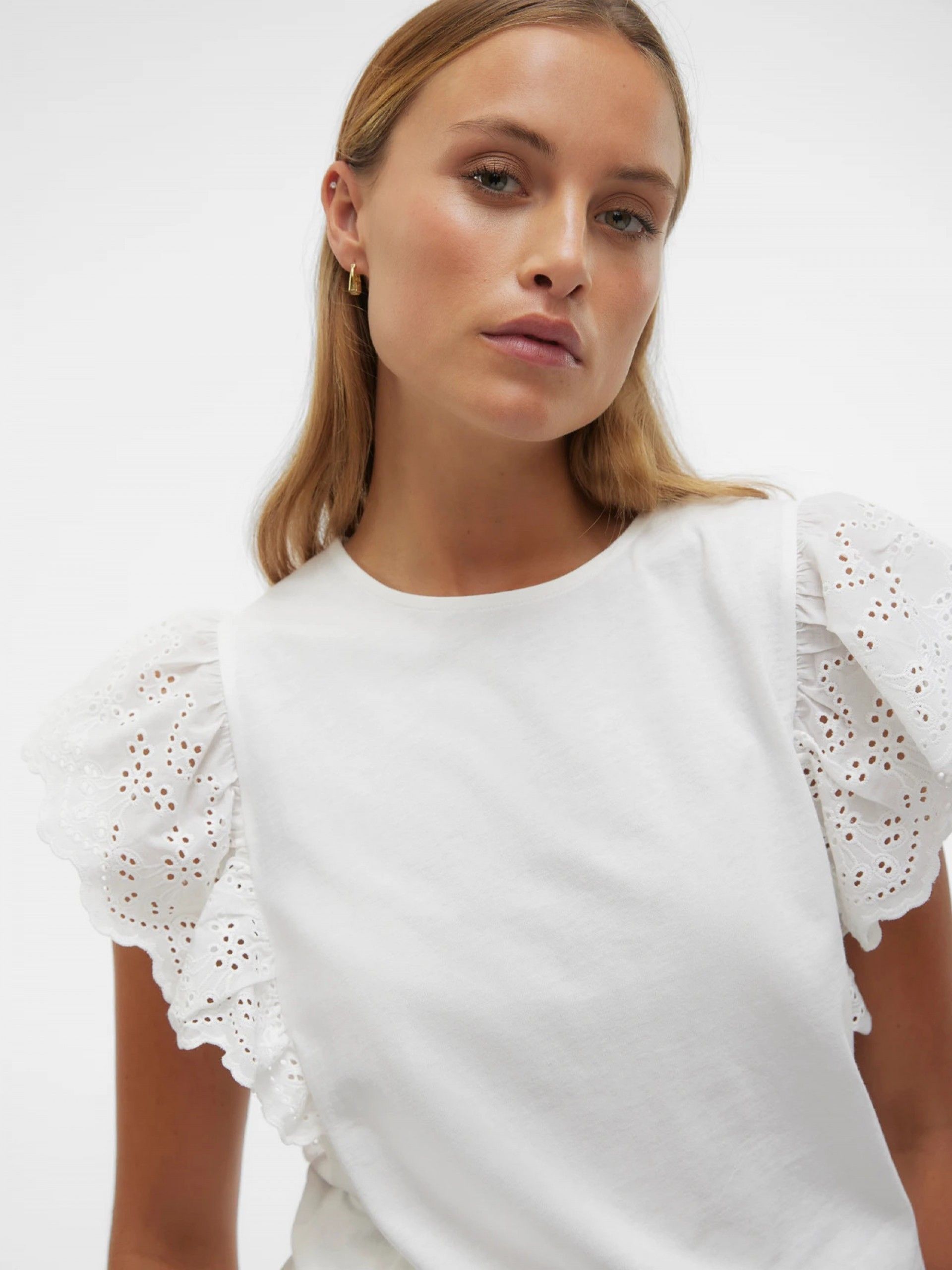Top Hanne s/s Lace JRS Vero Moda