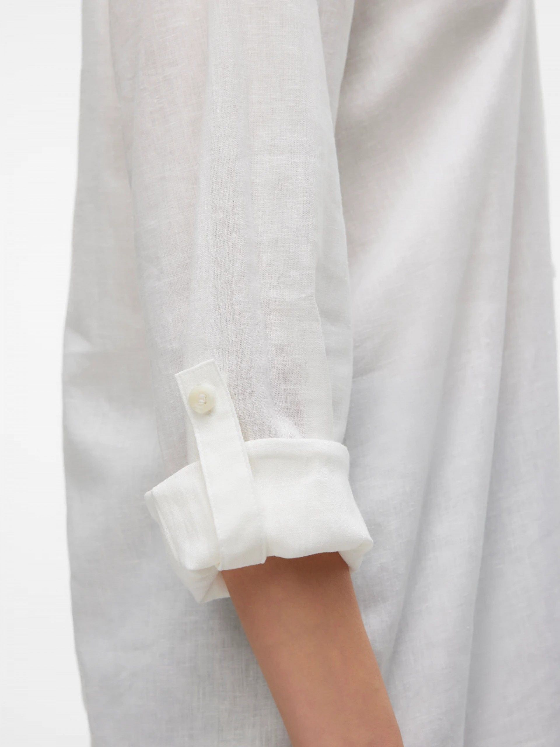 Camisa Mulher Linn Loose Calf Long Vero Moda