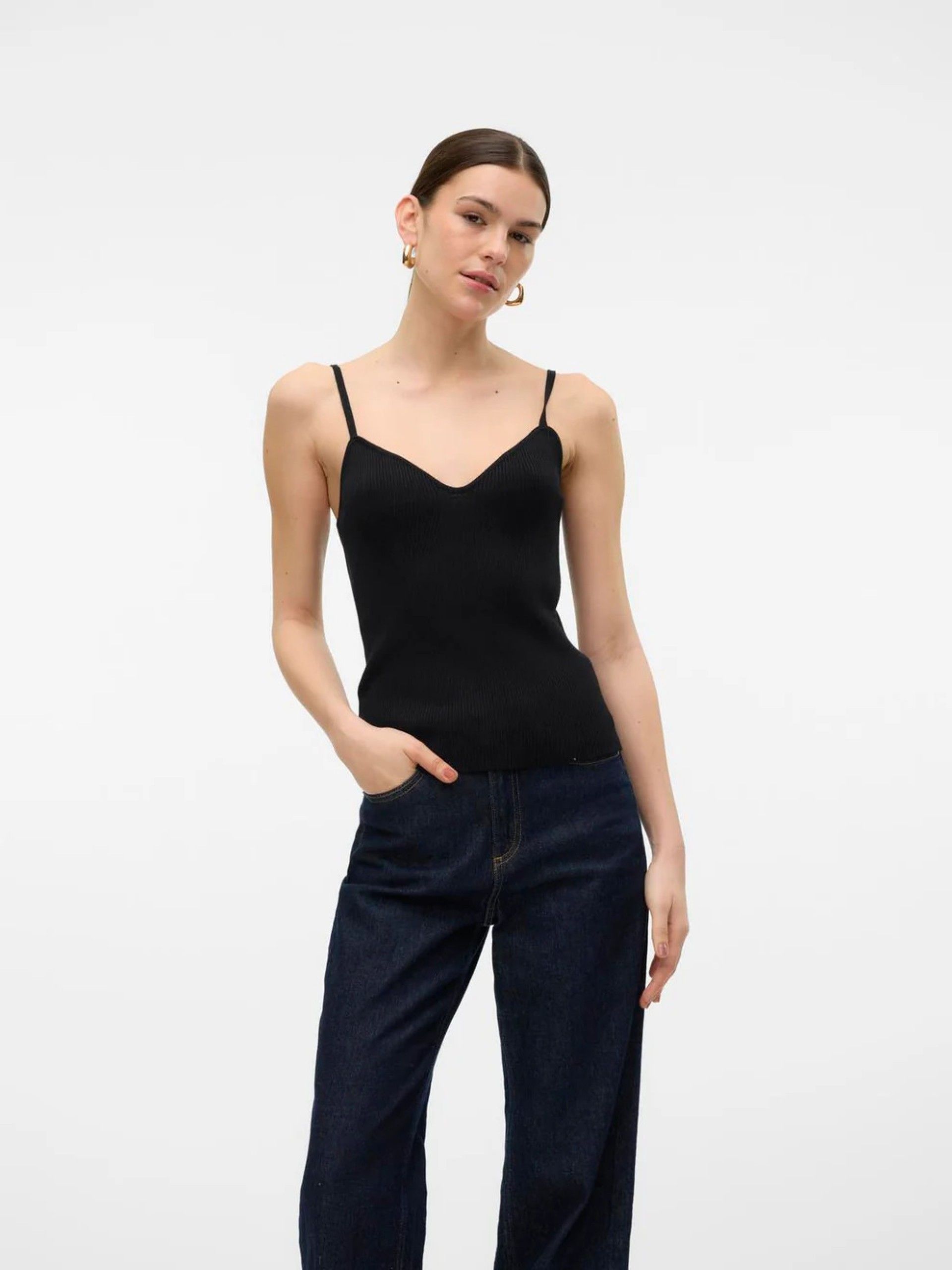 Top WILLOW malha Singlet VERO MODA