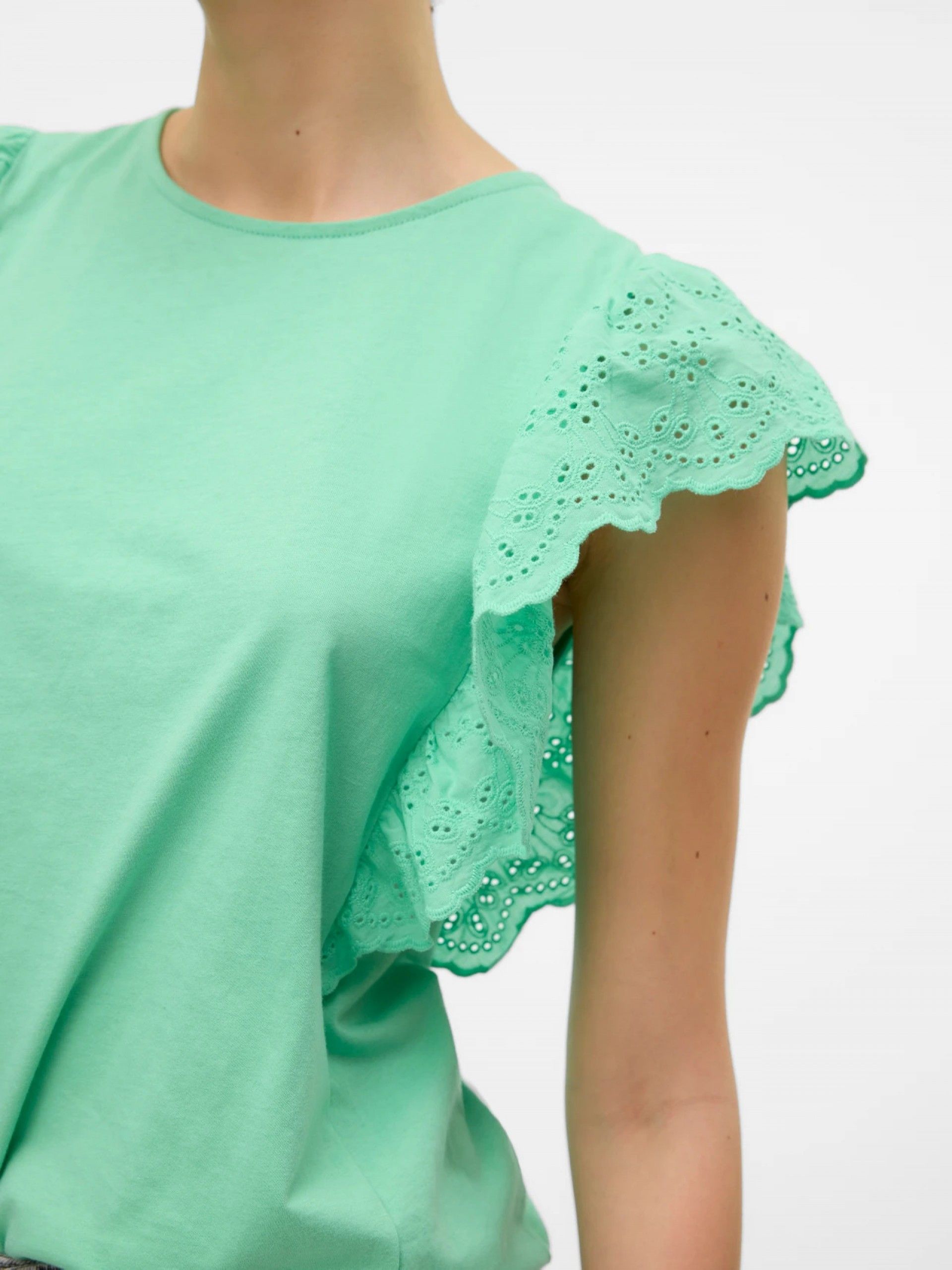 Top Hanne s/s Lace JRS Vero Moda