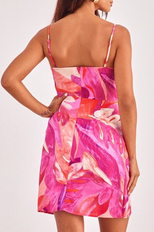 Vestido ALMA Print Poly Isa Wrap ONLY