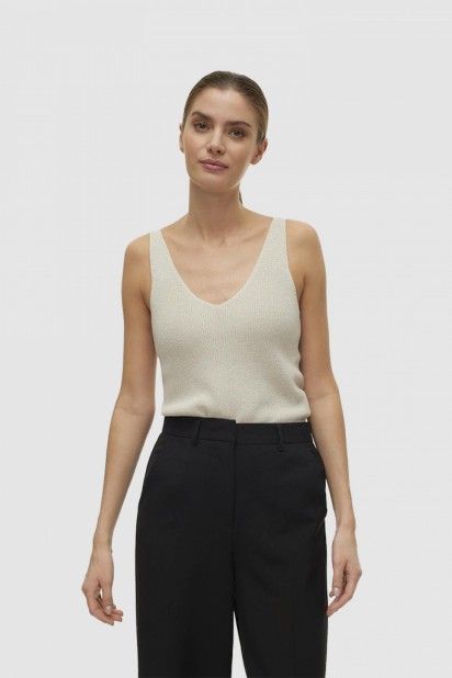 Vero Moda Newlexsun Shine Top Malha Mulher Vero Moda Newlexsun Shine Top Malha Mulher