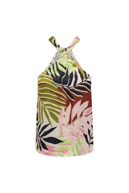 Top Shaila Halterneck Print ONLY