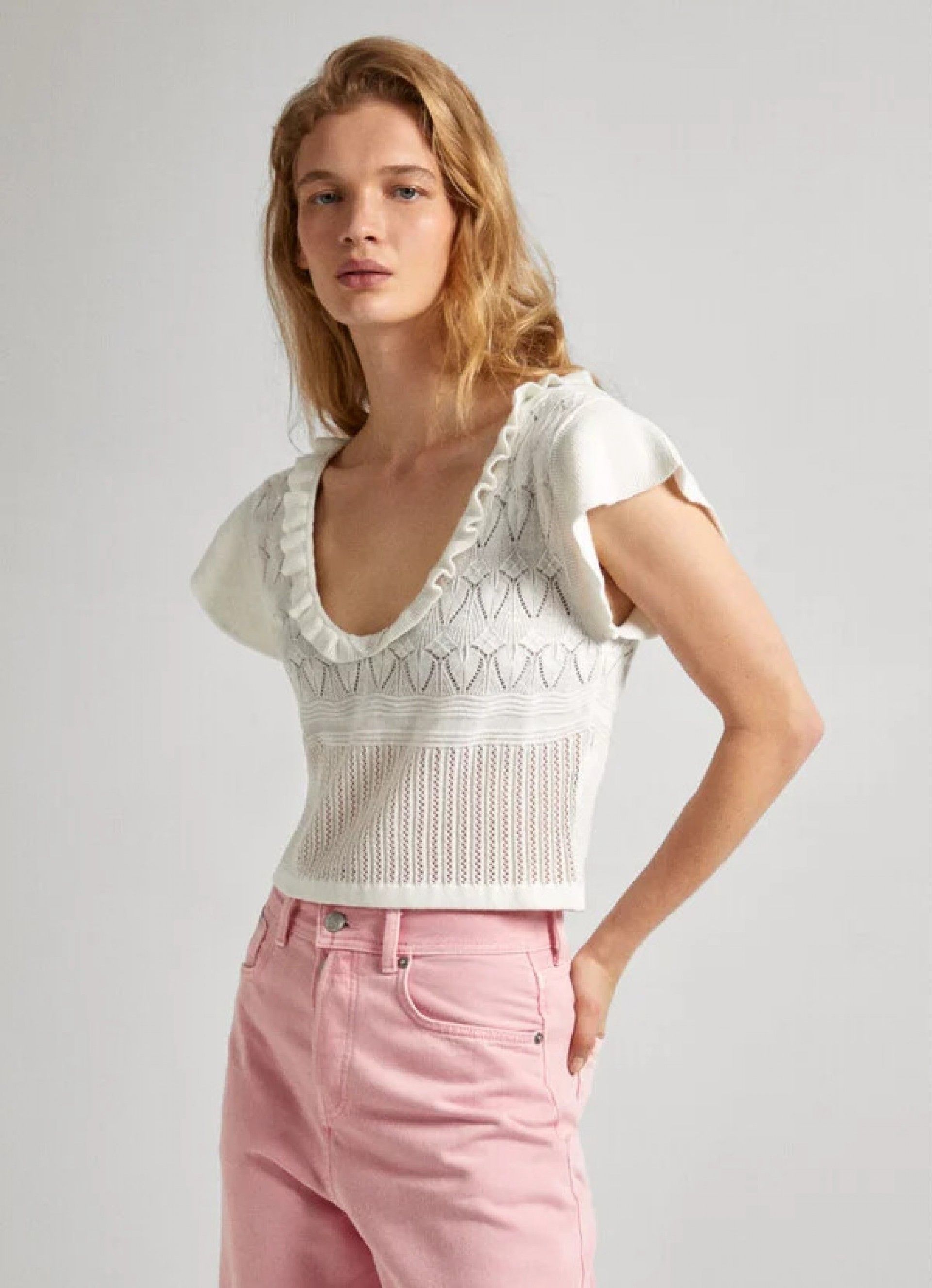 Top Malha Pepe Jeans