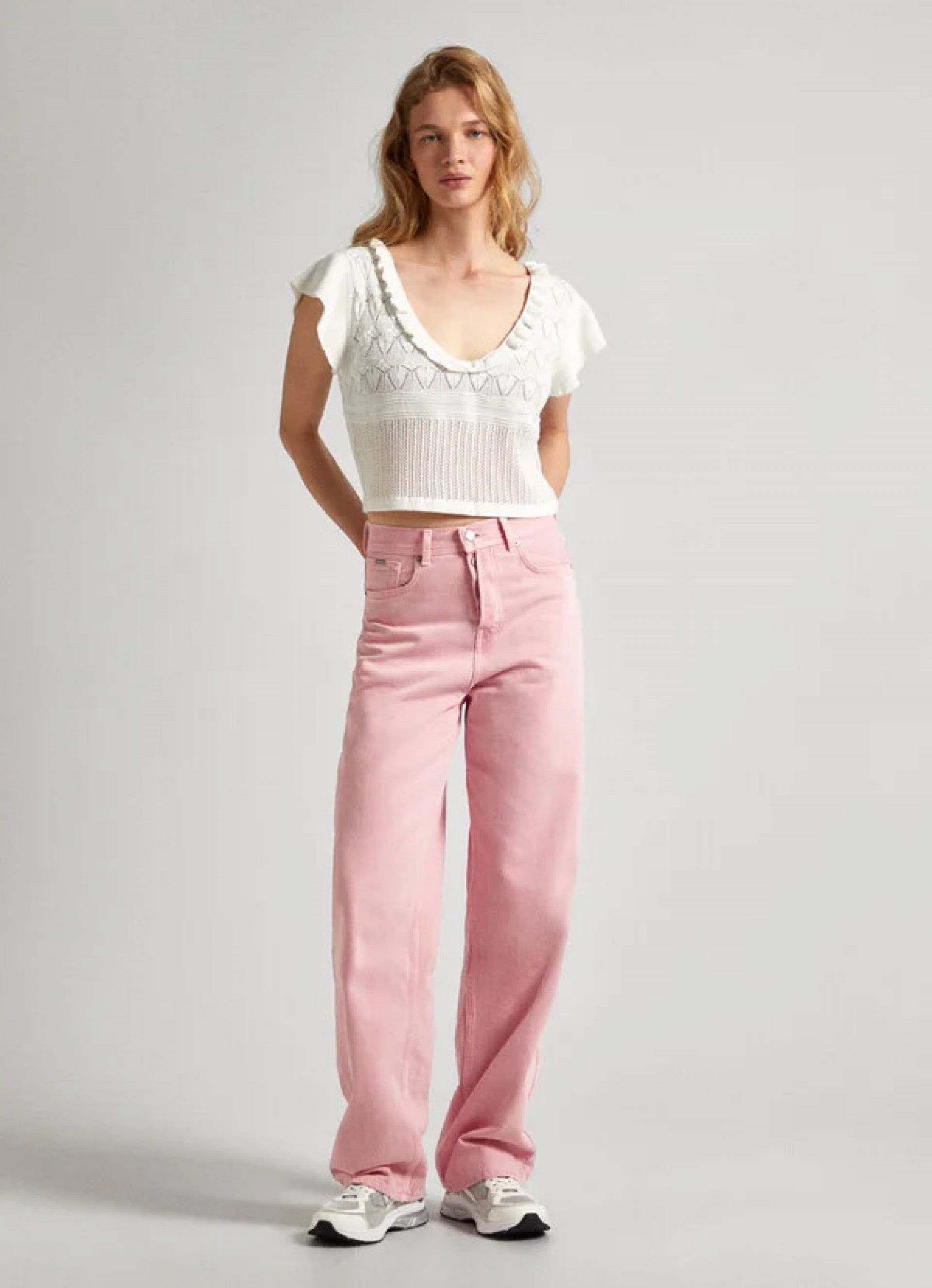 Top Malha Pepe Jeans