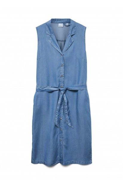 Vestido BREE SL BLK Tencel VERO MODA