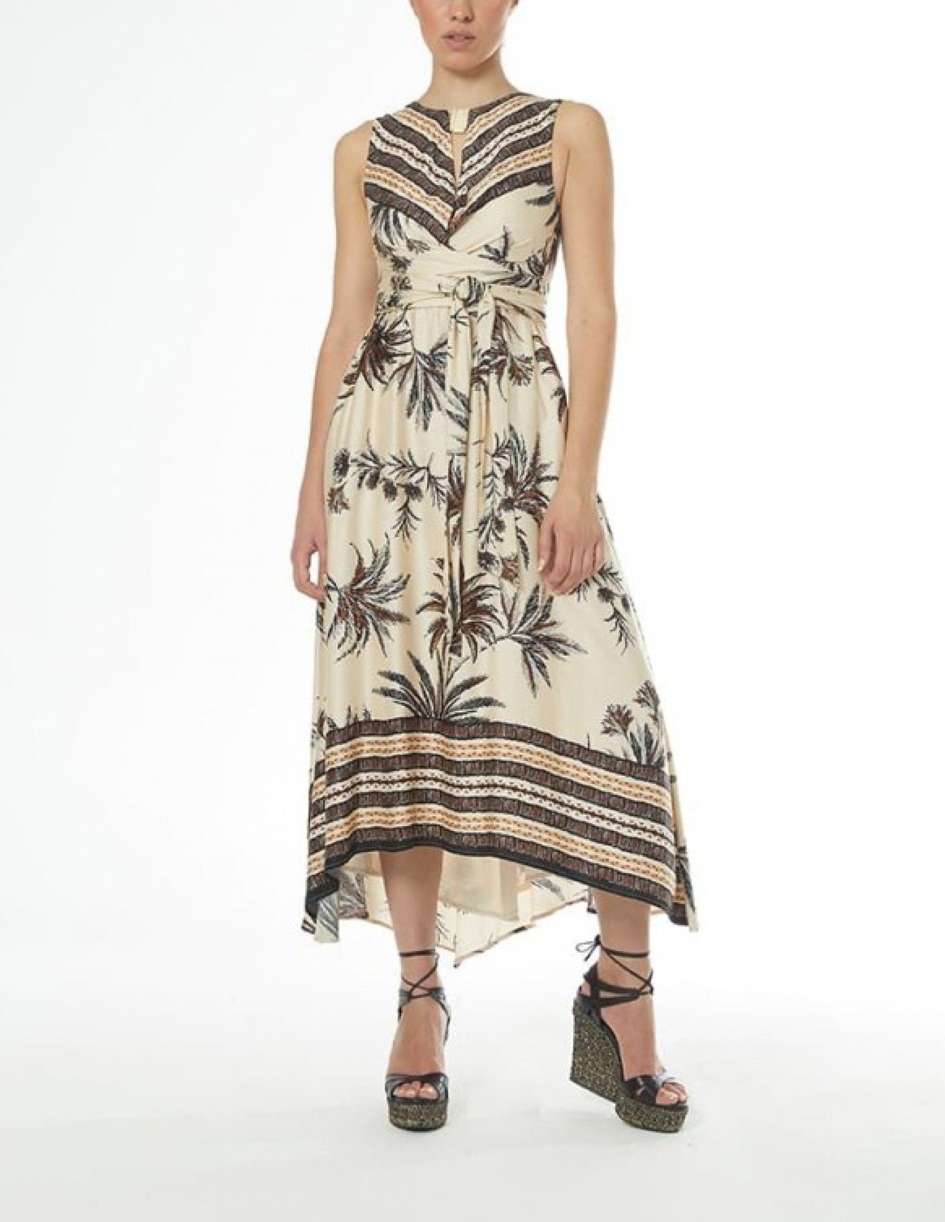 Vestido Midi Print ARGGIDO