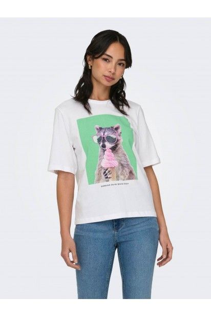 T-shirt Senhora Dorte Boxy Dog Only