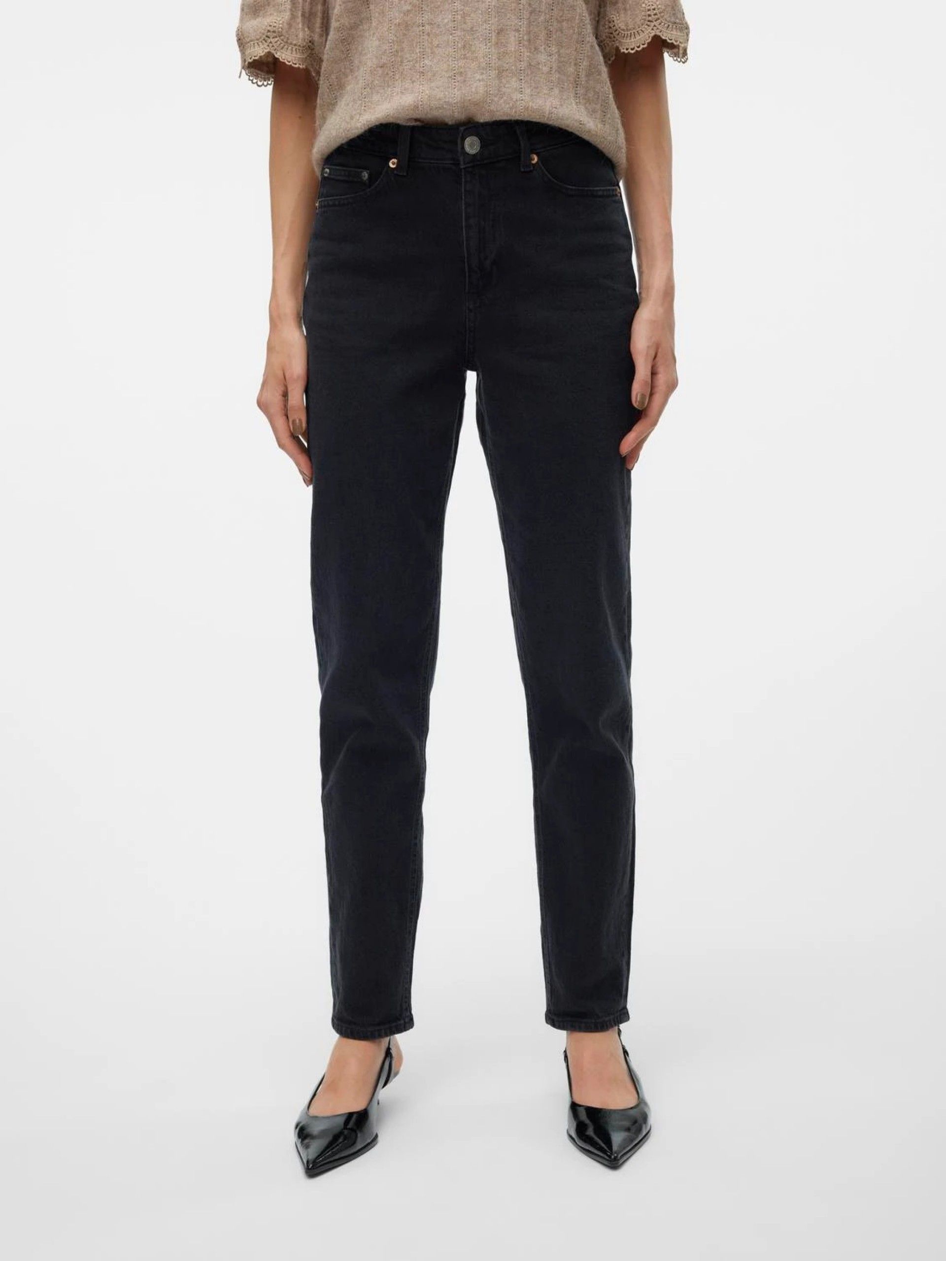 Calça Jeans Preta TESSA VERO MODA