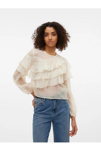 Top LEANNA Ruffle AWARE by VERO MODA