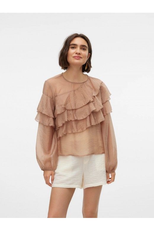 Top LEANNA Ruffle AWARE by VERO MODA