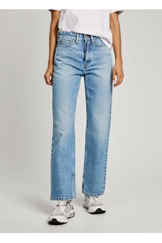 Calça Jeans Mulher STRAIGHT Vintage Pepe Jeans Calça Jeans Mulher STRAIGHT Vintage Pepe Jeans