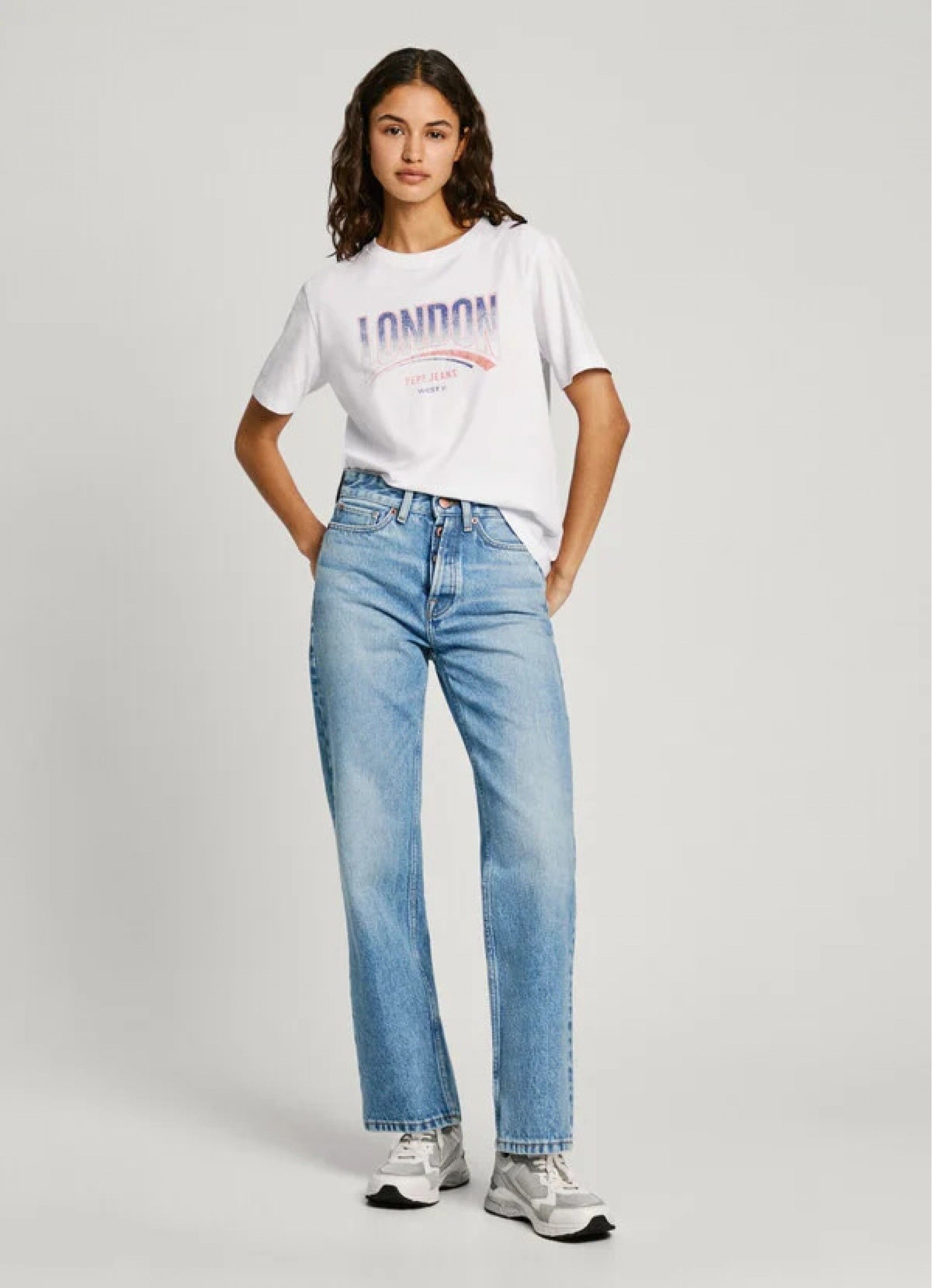 Calça Jeans Mulher STRAIGHT Vintage Pepe Jeans