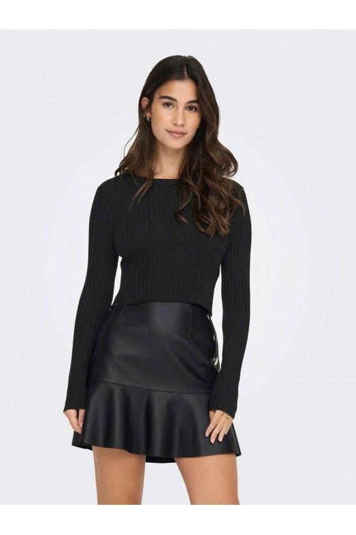 Camisola Mulher MEDDI Rib curta ONLY