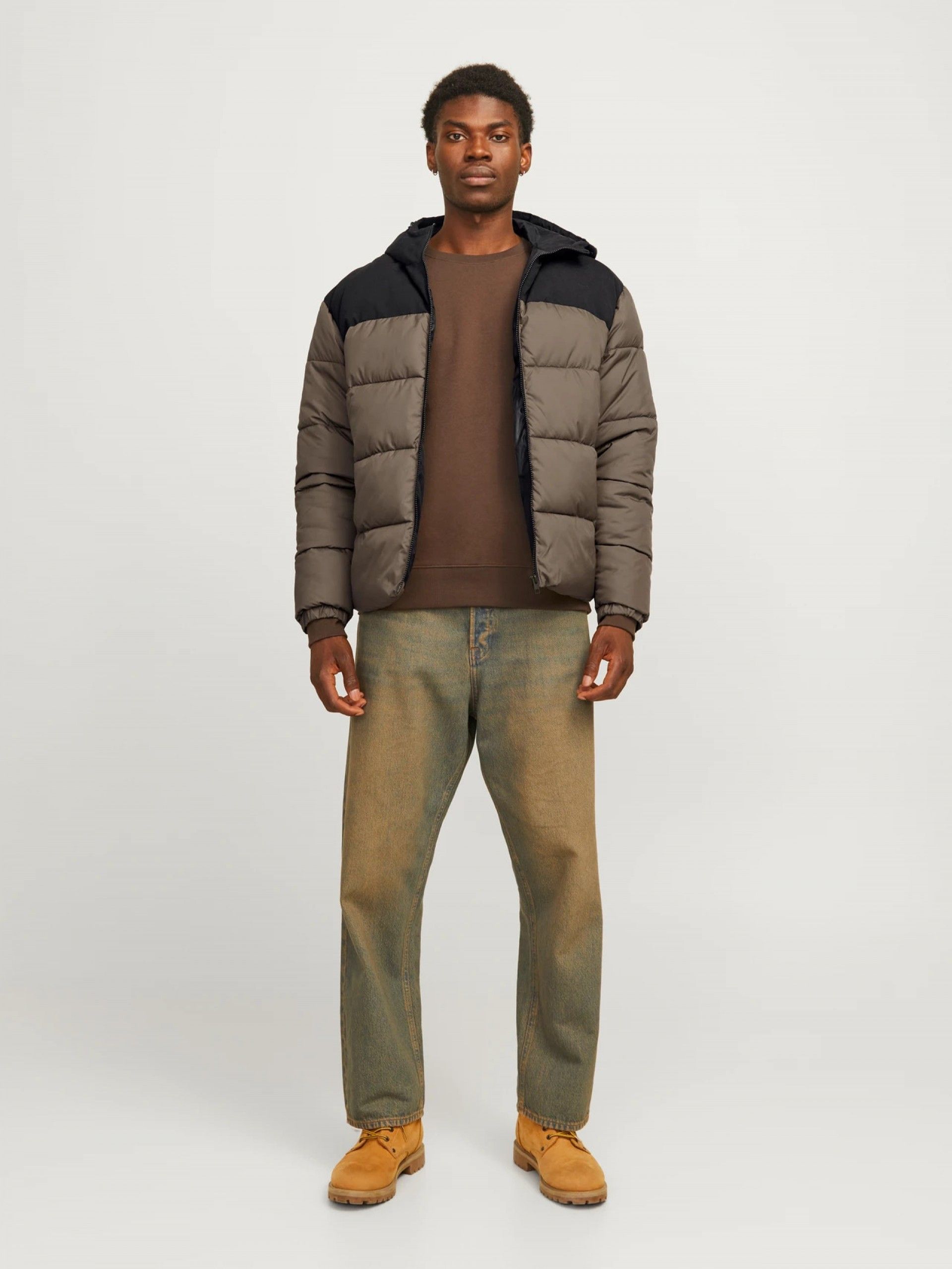 Casaco Homem PUFFER Capuz MOON Jack Jones