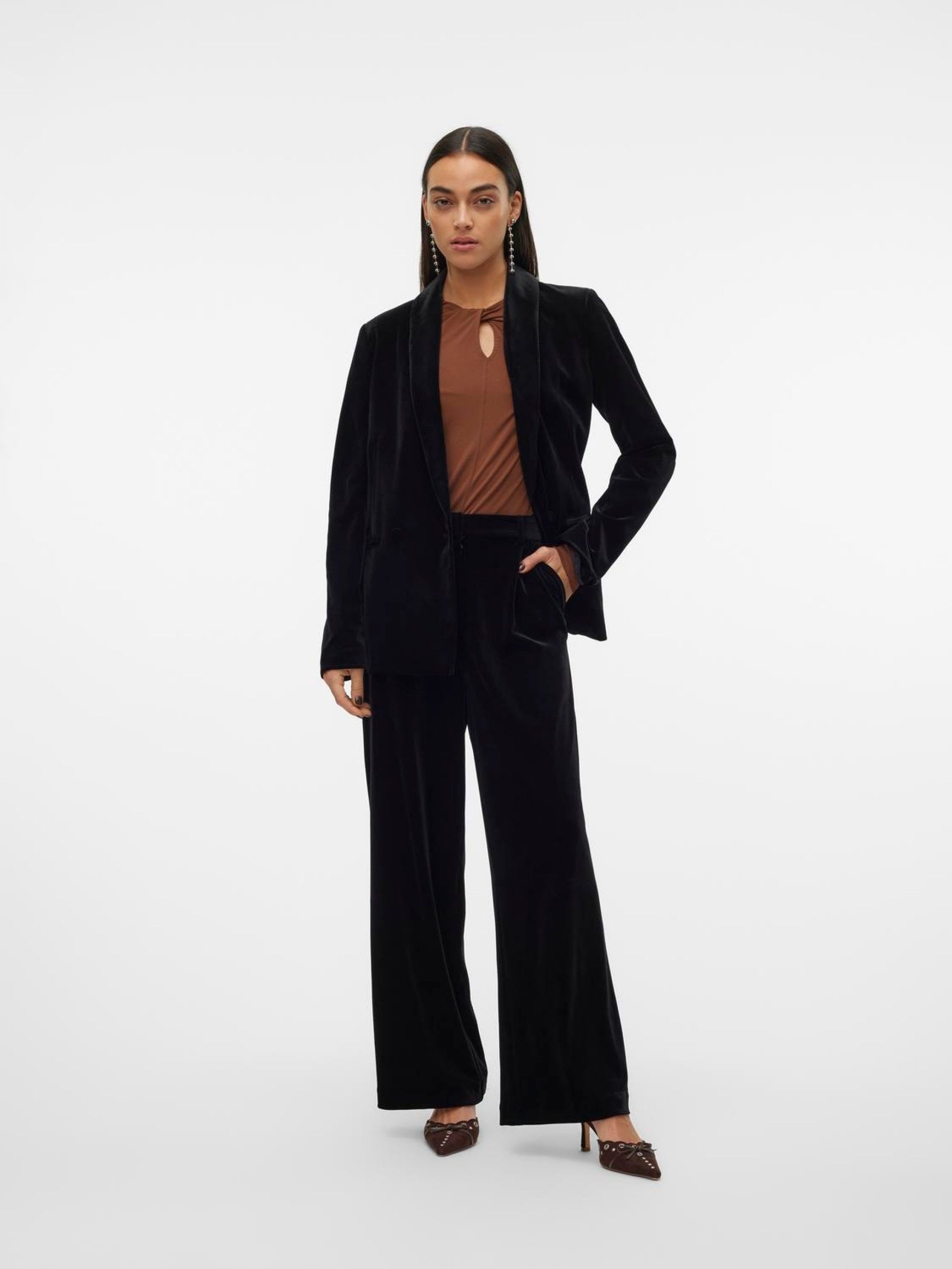 Blazer Mulher ALLISON Veludo VERO MODA