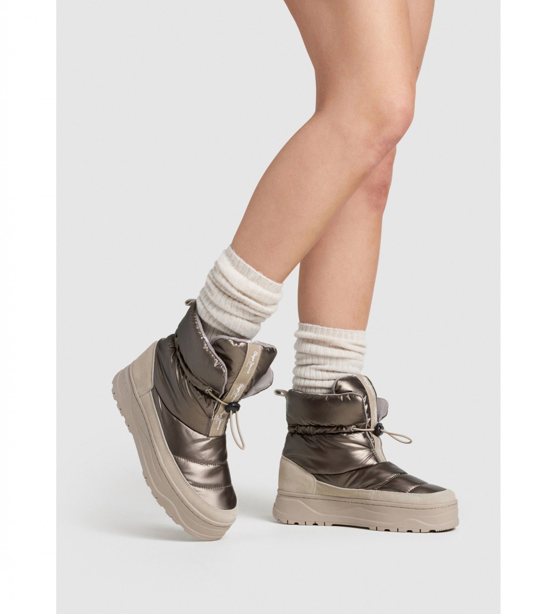 Bota Mulher Pepe Jeans KORE METALLIC