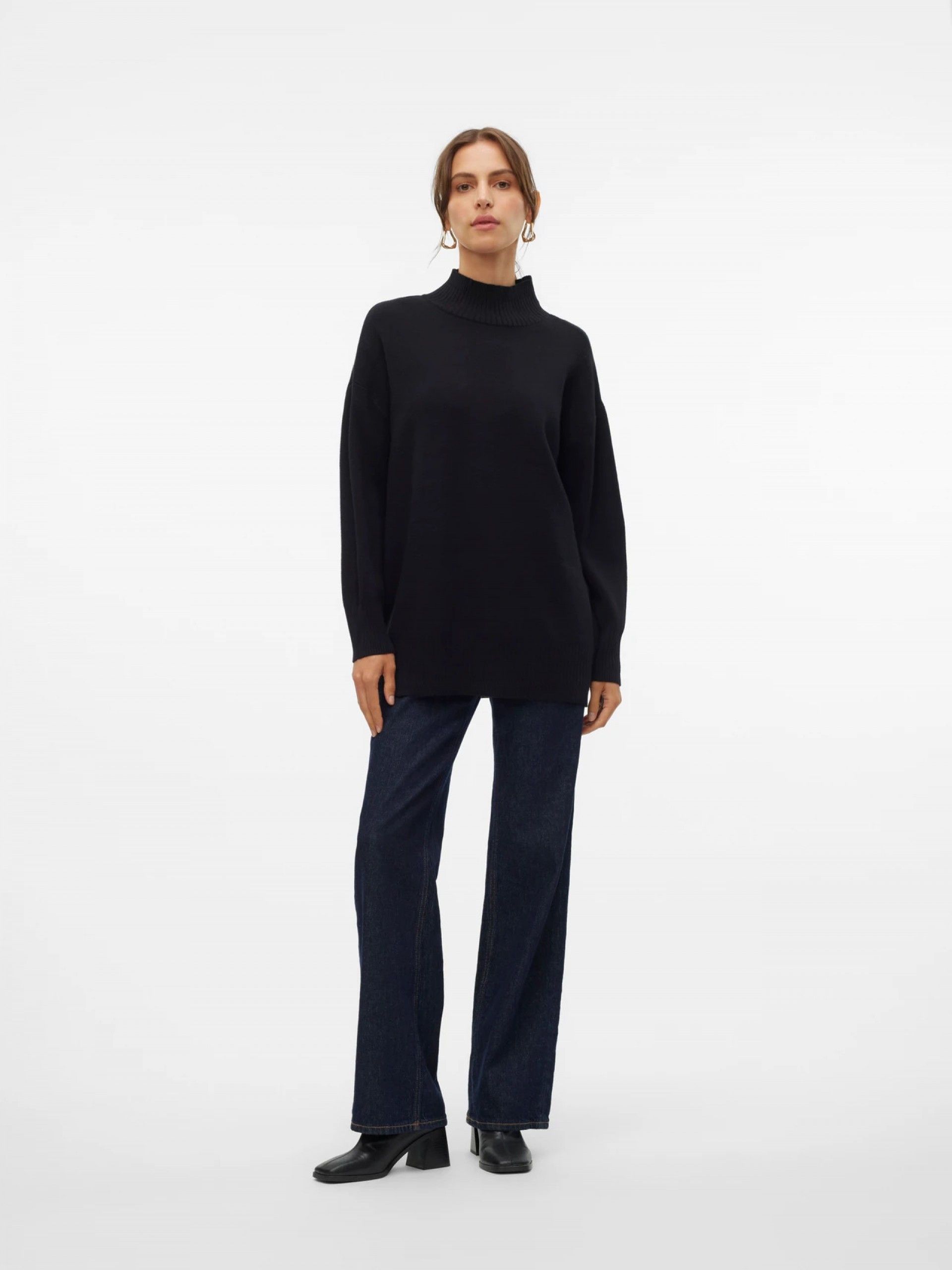 Camisola Mulher Gola Alta GOLD VERO MODA