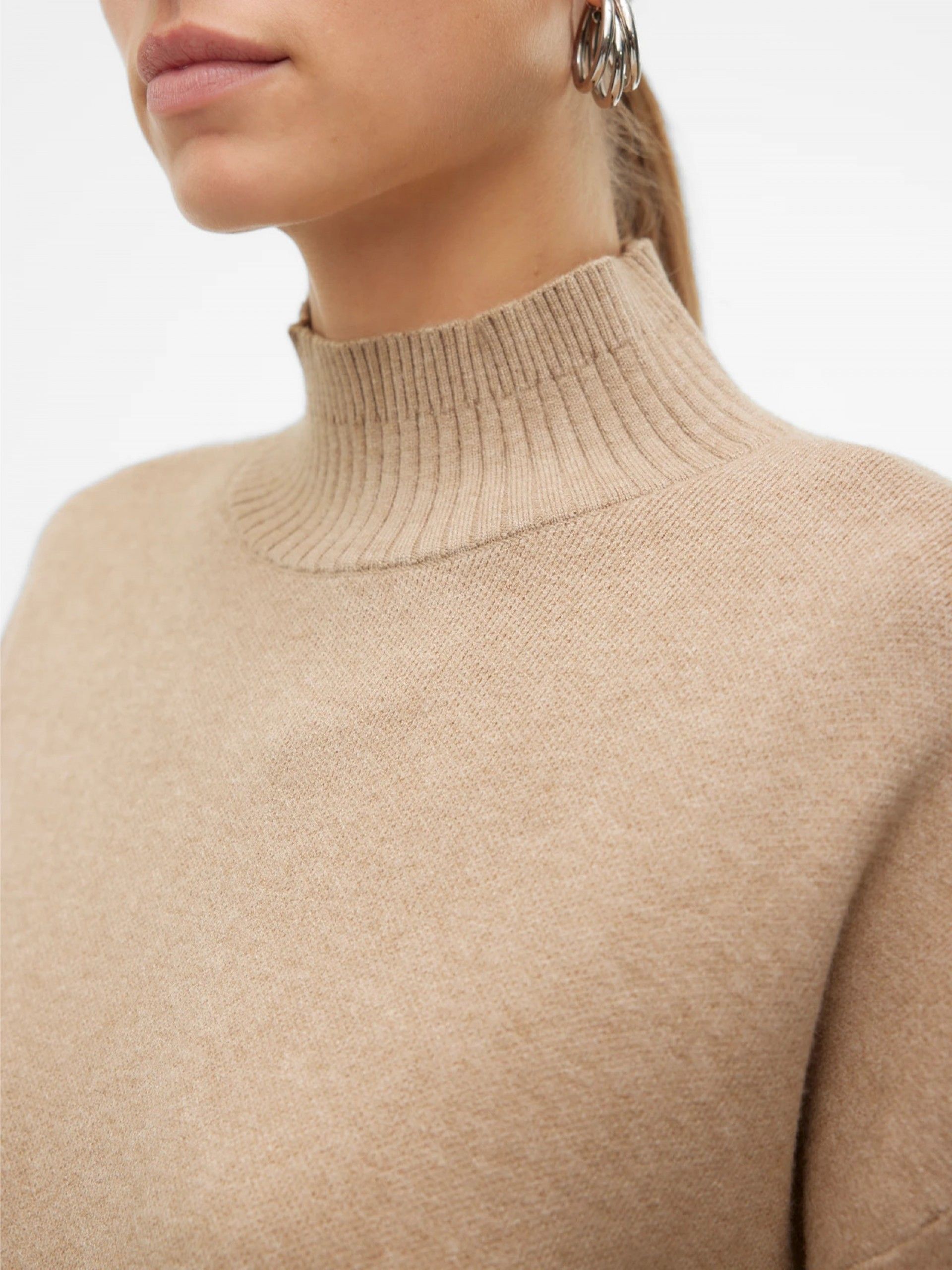 Camisola Mulher Gola Alta GOLD VERO MODA