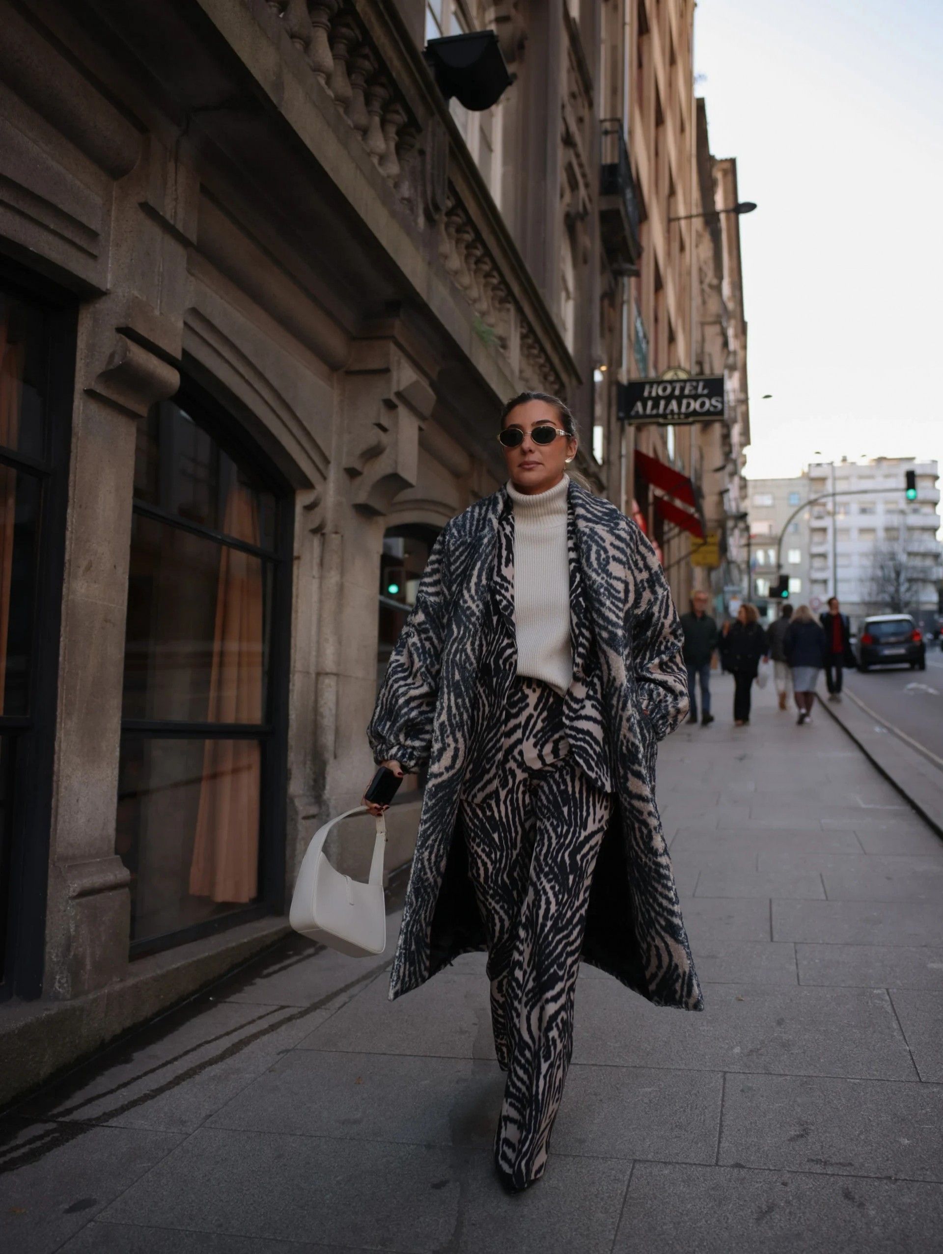 Casaco Mulher Comprido SCRIPTA Print