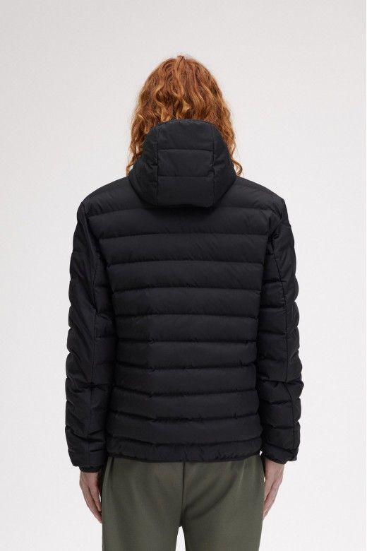 Casaco Homem FRED PERRY Puffer com Capuz