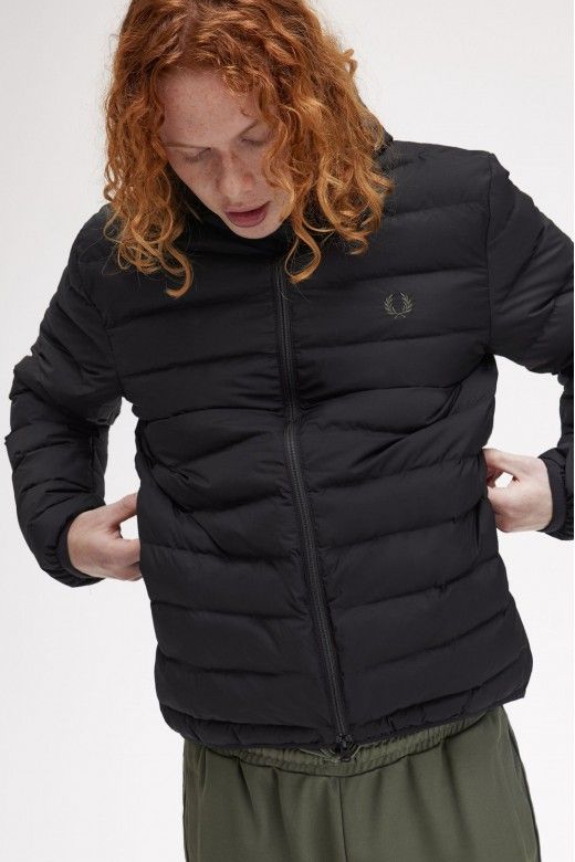 Casaco Homem FRED PERRY Puffer com Capuz