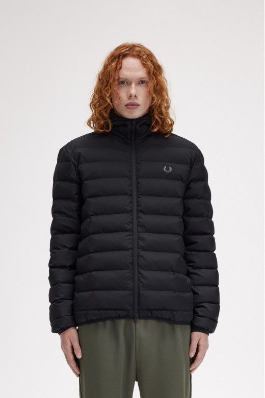 Casaco Homem FRED PERRY Puffer com Capuz