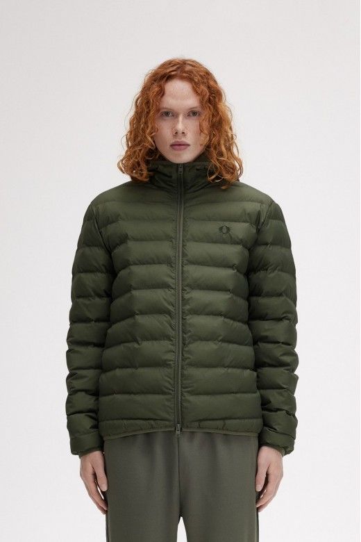 Casaco Homem FRED PERRY Puffer com Capuz