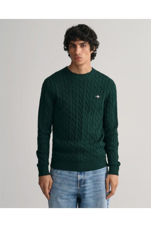 Camisola Homem GANT Cotton Cable