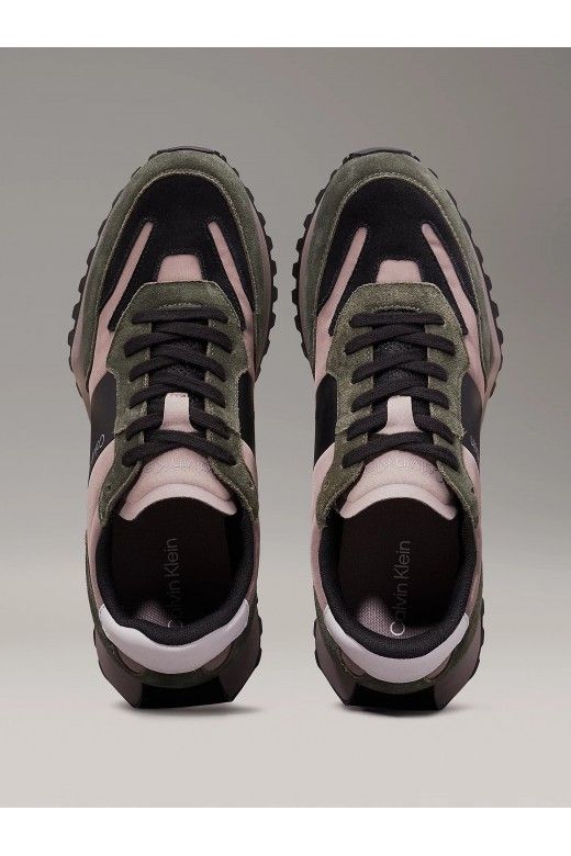 Sapatilha Homem de Camurça da Calvin Klein Top Lace Up Sapatilha Homem de Camurça da Calvin Klein Top Lace Up