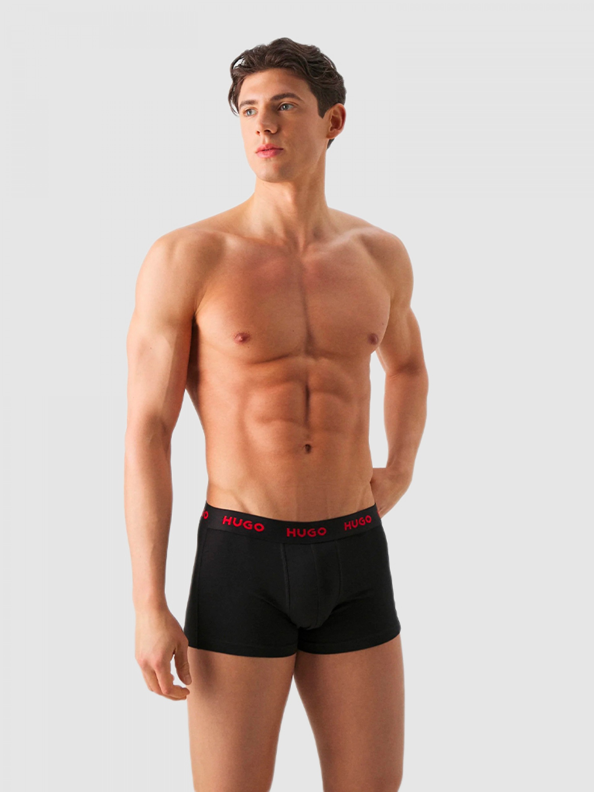 Boxer HUGO Triplet Pack 3U Cotton Elastane